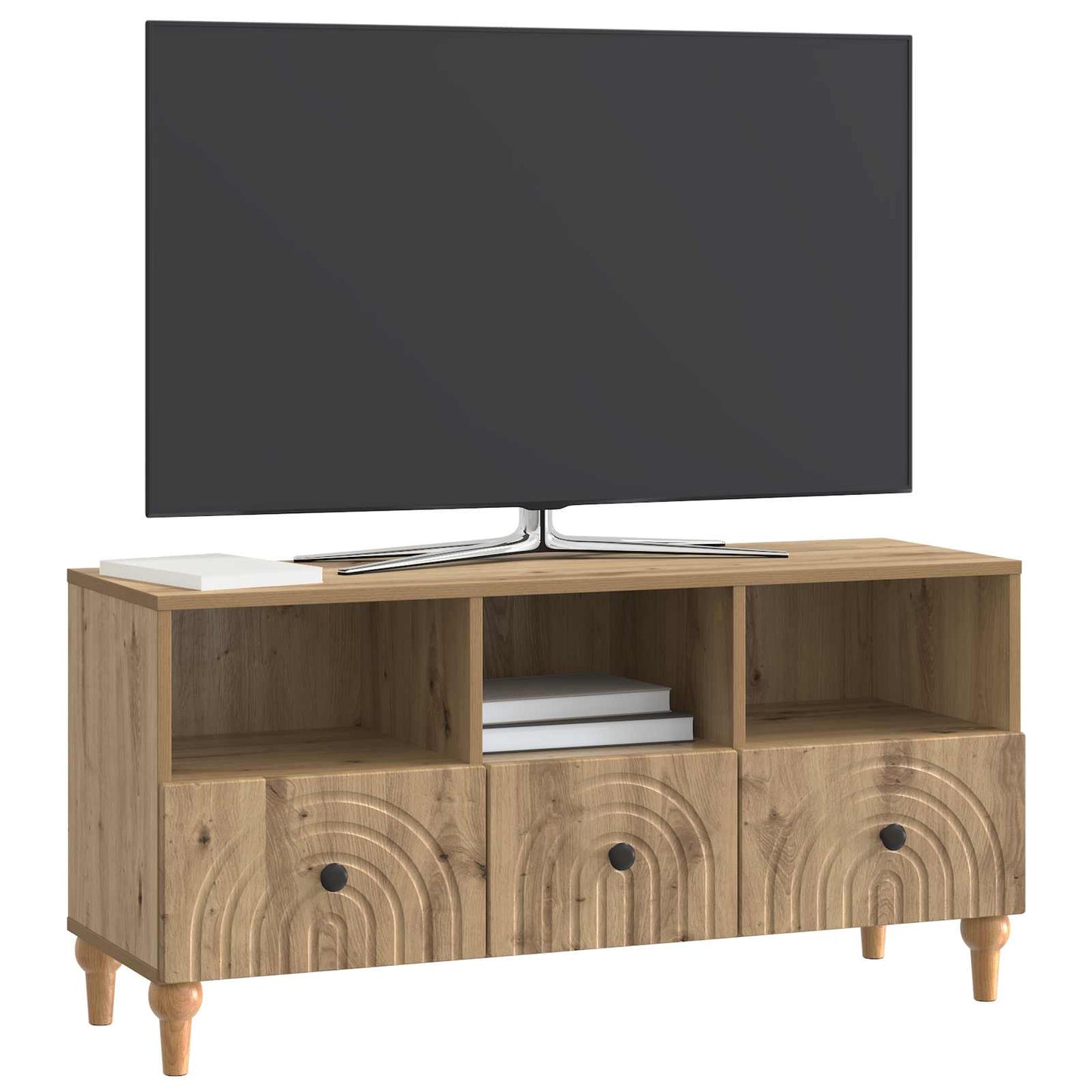 TV Cabinet Artisan Oak 102 x 34.5 x 50 cm Engineered Wood