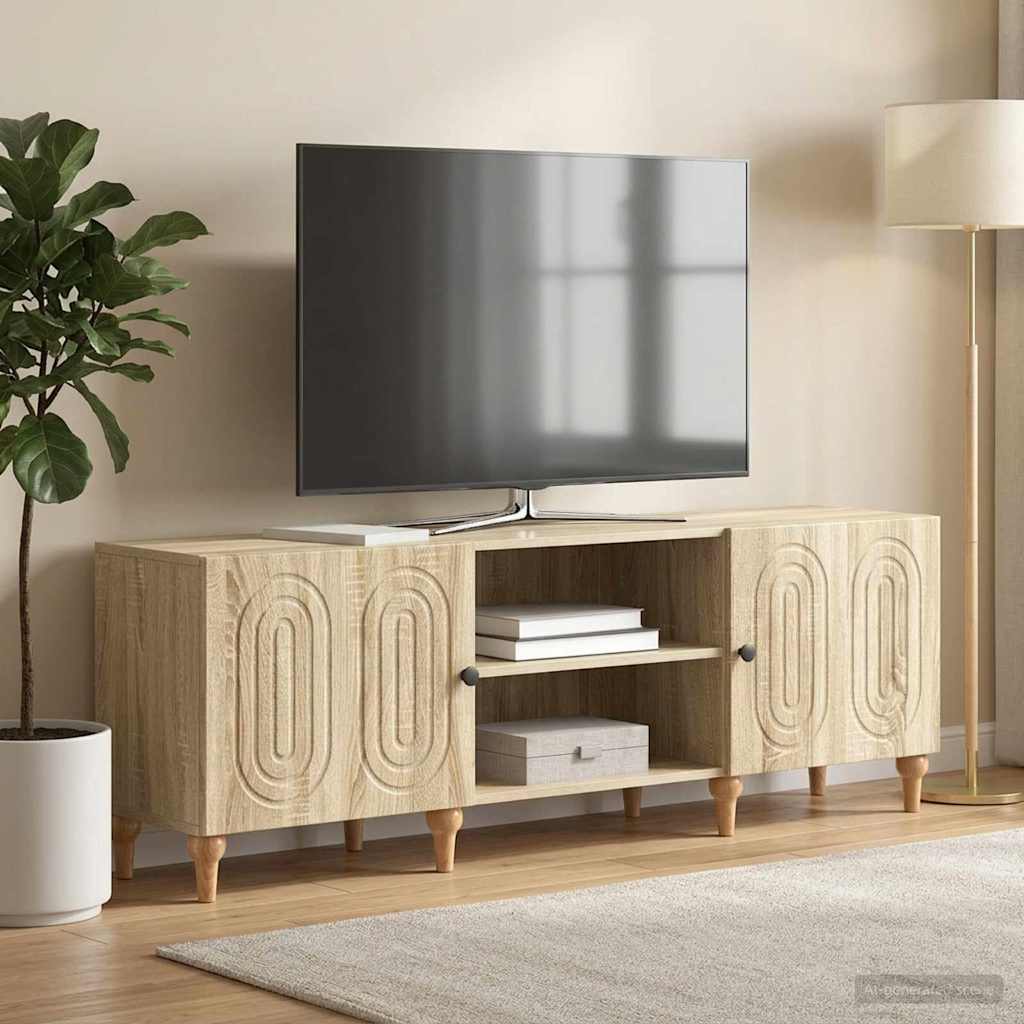 TV Cabinet Sonoma Oak 150 x 31 x 50 cm Engineered Wood