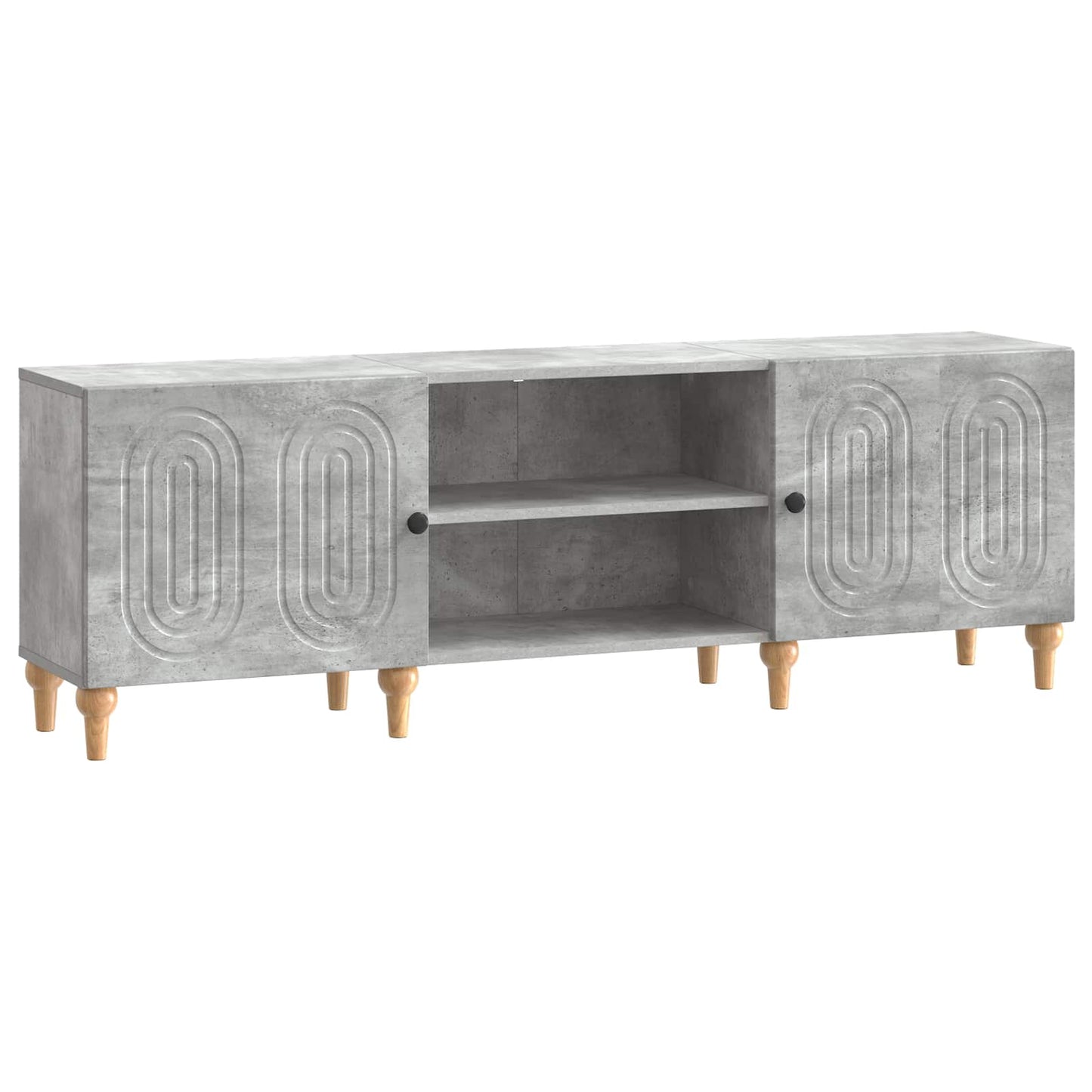 TV Cabinet Concrete Grey 150 x 31 x 50 cm Engineered Wood