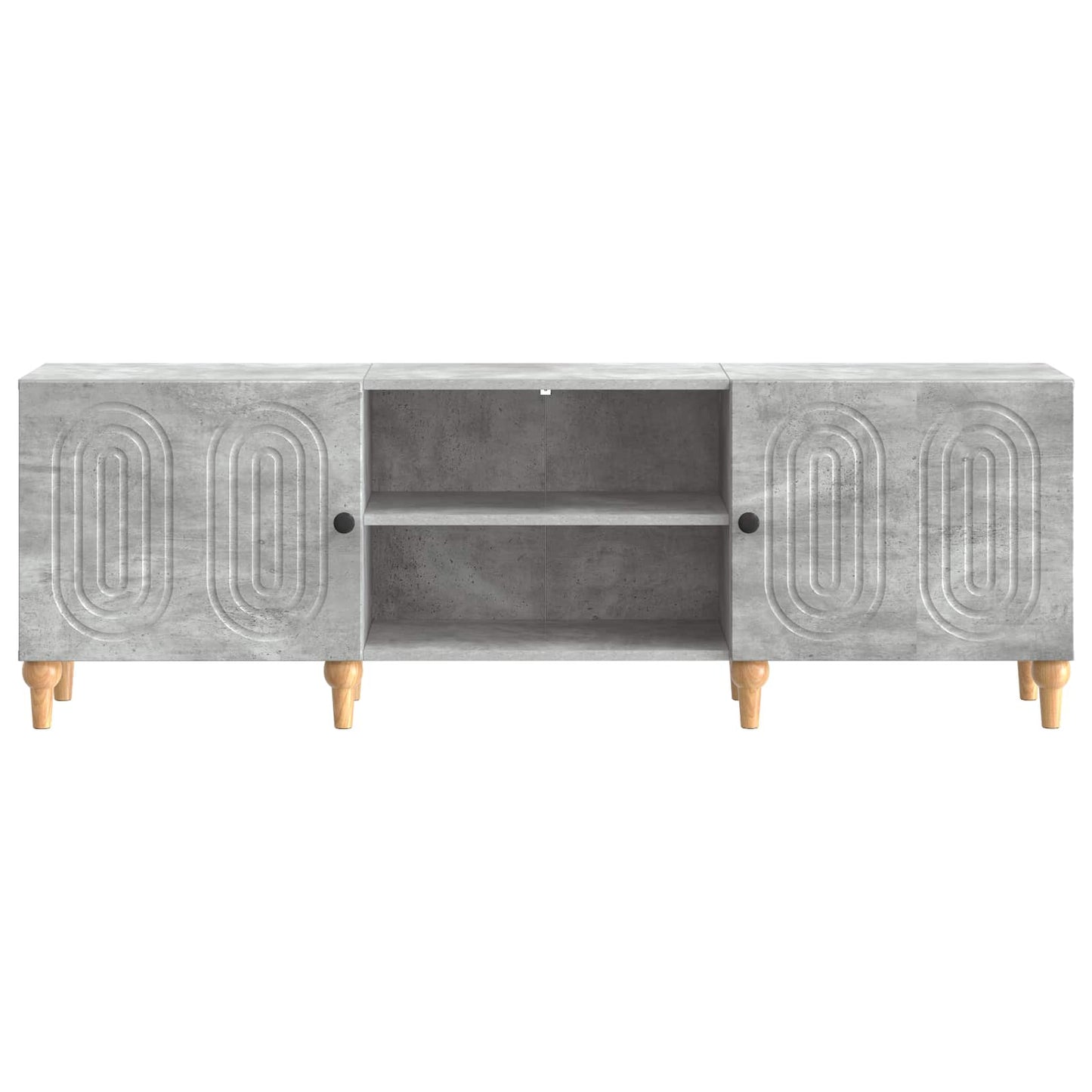 TV Cabinet Concrete Grey 150 x 31 x 50 cm Engineered Wood