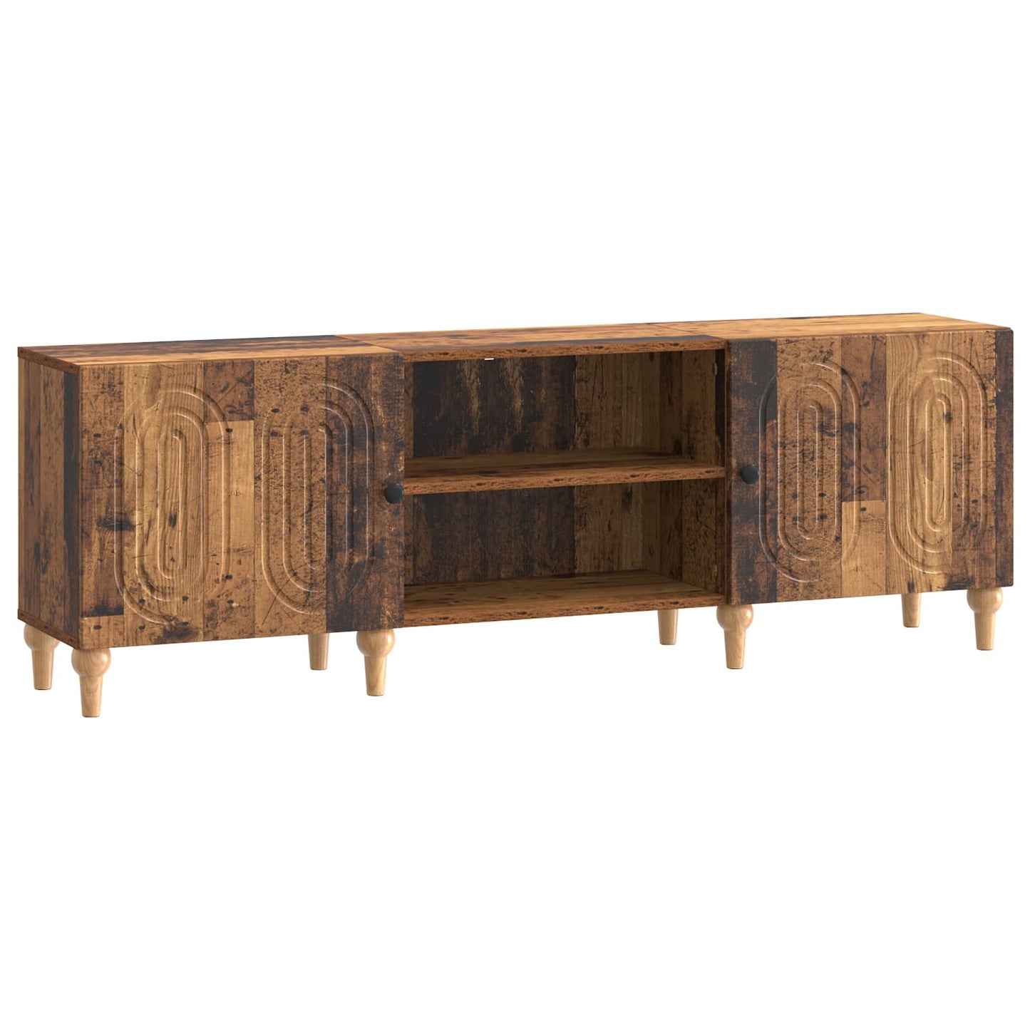 TV Cabinet Old Wood 150 x 31 x 50 cm Engineered Wood