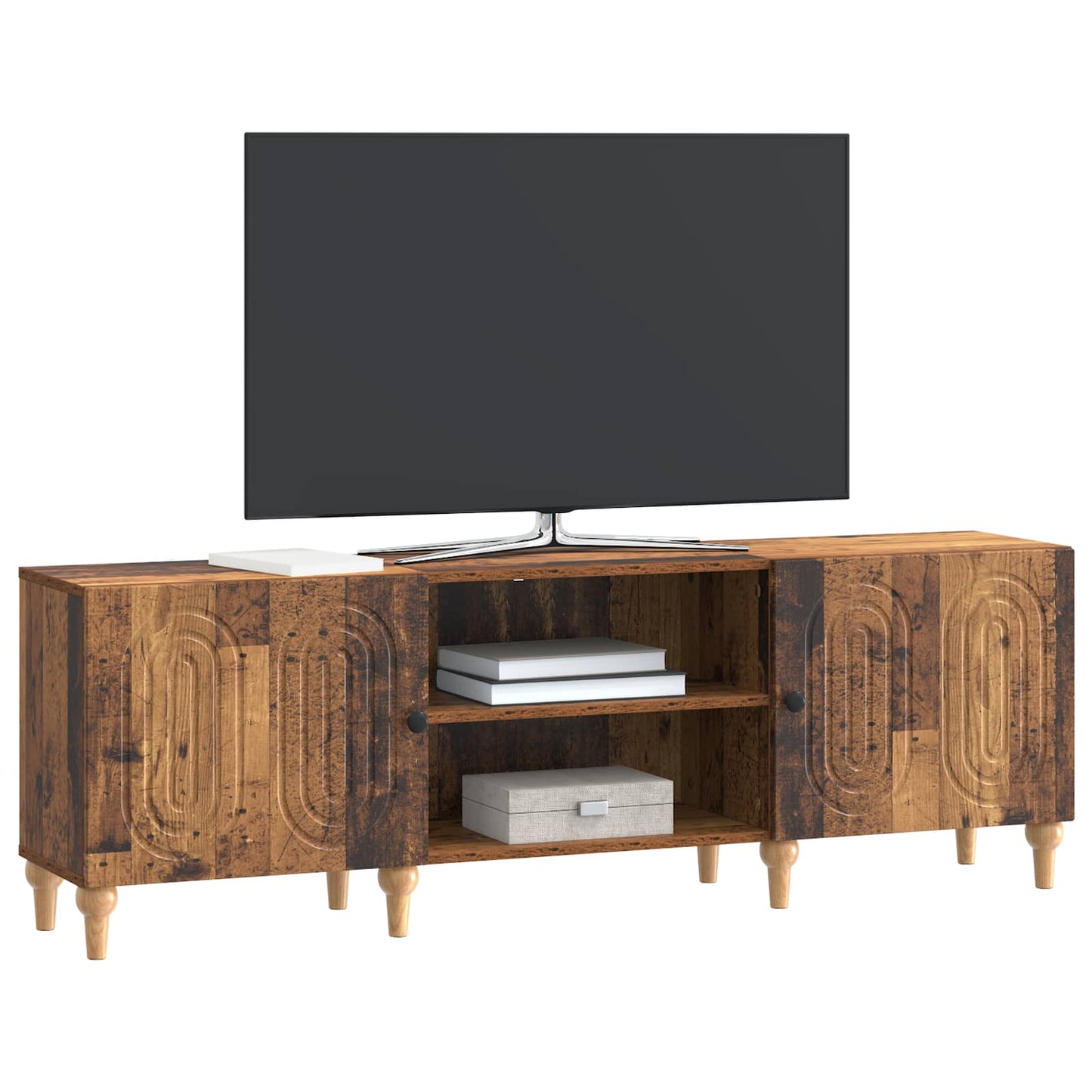 TV Cabinet Old Wood 150 x 31 x 50 cm Engineered Wood