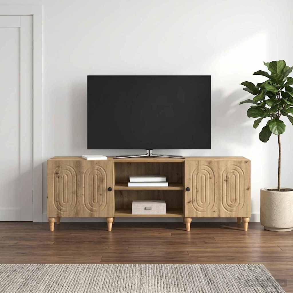 TV Cabinet Artisan Oak 150 x 31 x 50 cm Engineered Wood