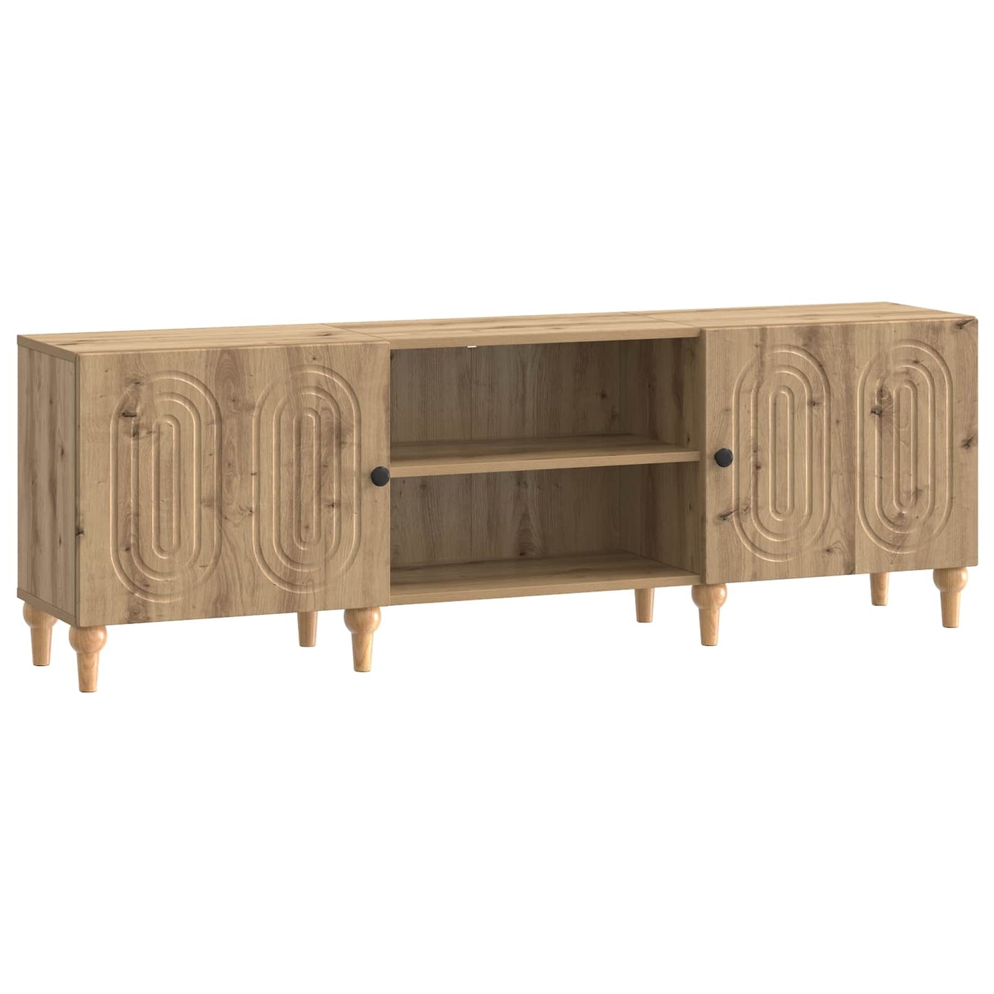 TV Cabinet Artisan Oak 150 x 31 x 50 cm Engineered Wood