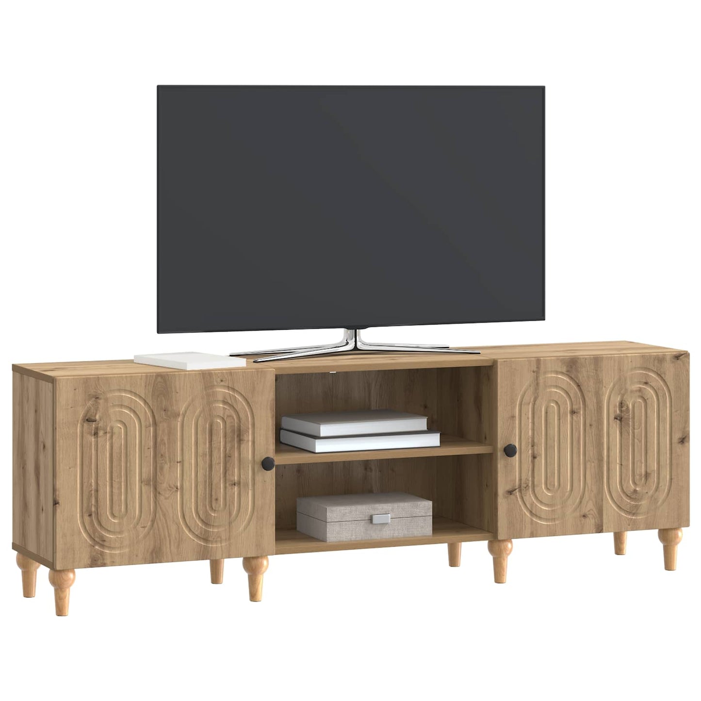 TV Cabinet Artisan Oak 150 x 31 x 50 cm Engineered Wood