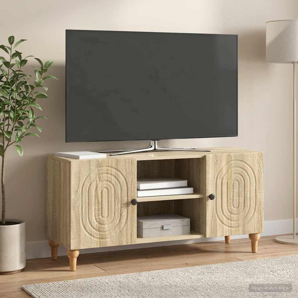 TV Cabinet Sonoma Oak 102 x 34.5 x 50 cm Engineered Wood