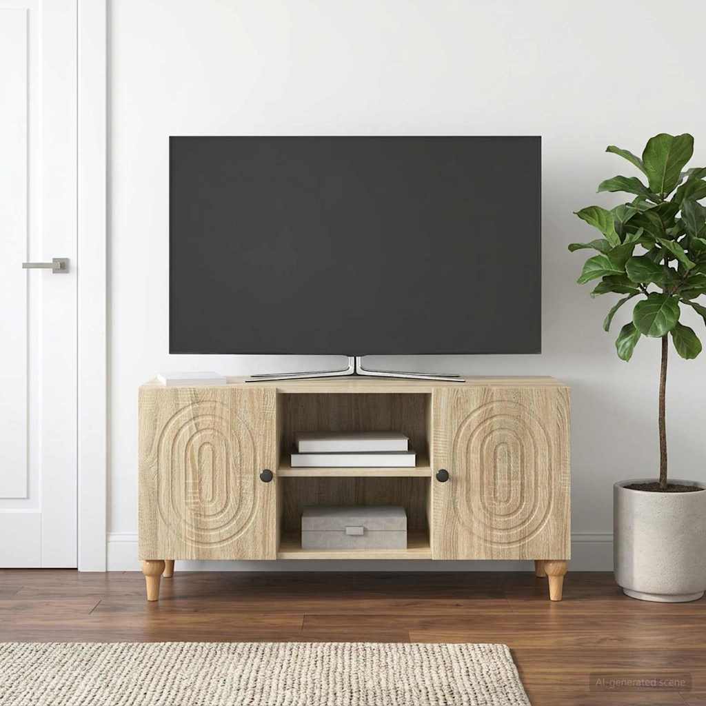 TV Cabinet Sonoma Oak 102 x 34.5 x 50 cm Engineered Wood