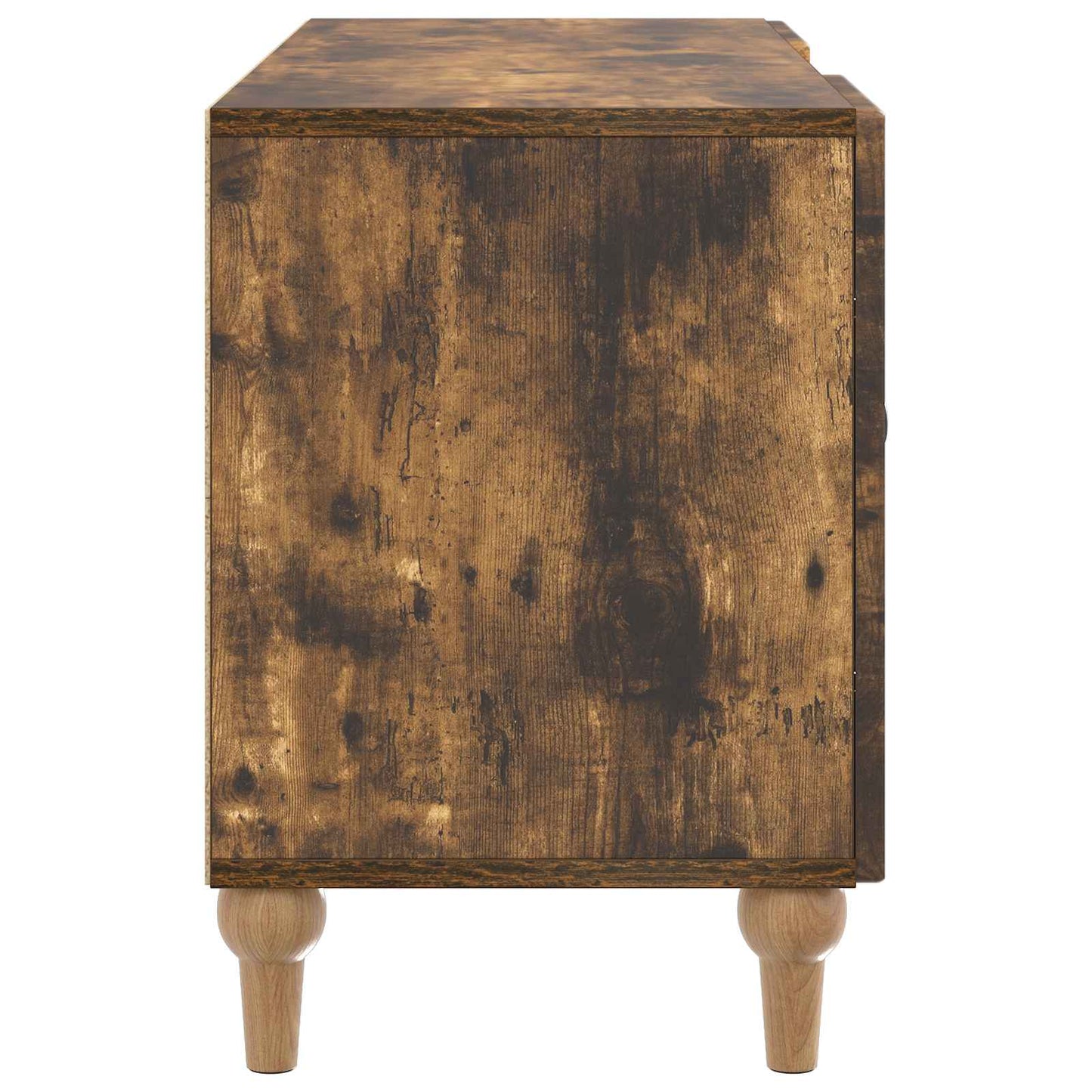 TV Cabinet Smoked Oak 102 x 34.5 x 50 cm Engineered Wood