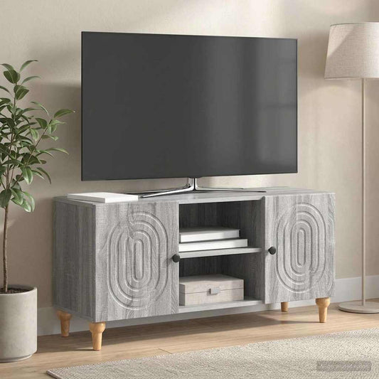 TV Cabinet 102 x 34.5 x 50 cm Grey Sonoma Engineered Wood
