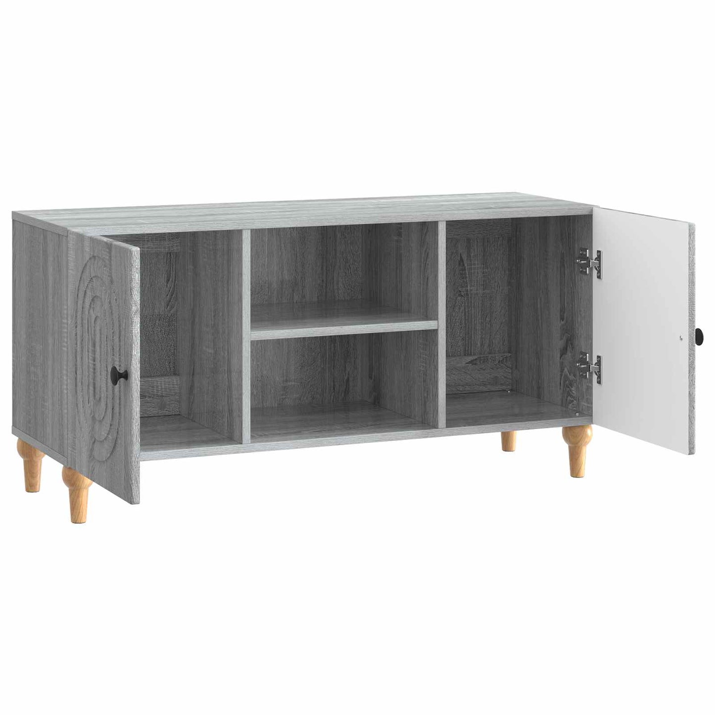 TV Cabinet Grey Sonoma 102 x 34.5 x 50 cm Engineered Wood