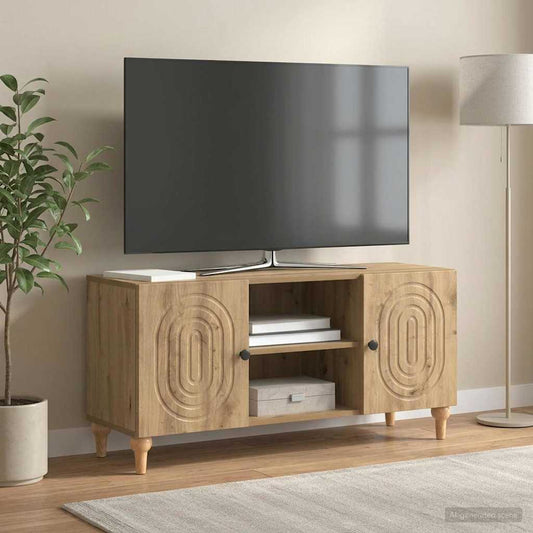 TV Cabinet 102 x 34.5 x 50 cm Artisan Oak Engineered Wood