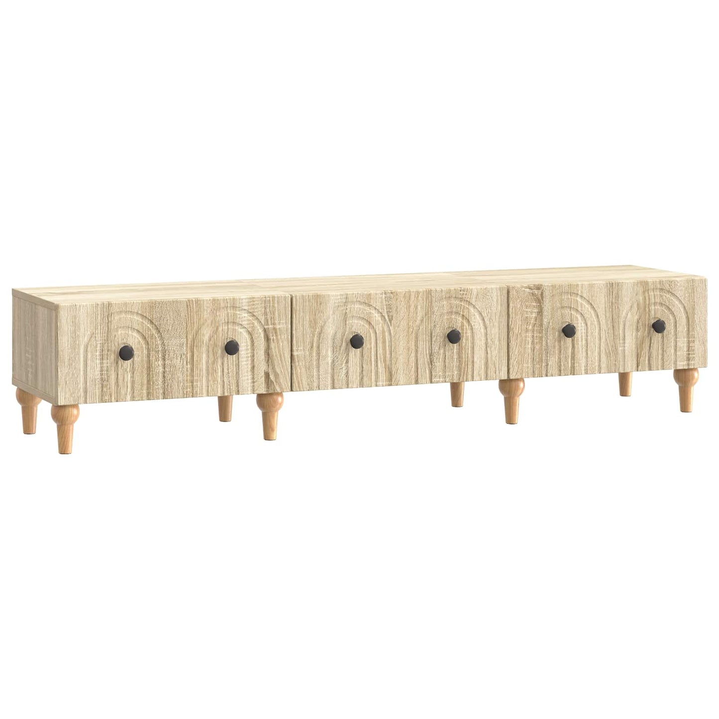 TV Cabinet Sonoma Oak 147 x 34.5 x 30 cm Engineered Wood