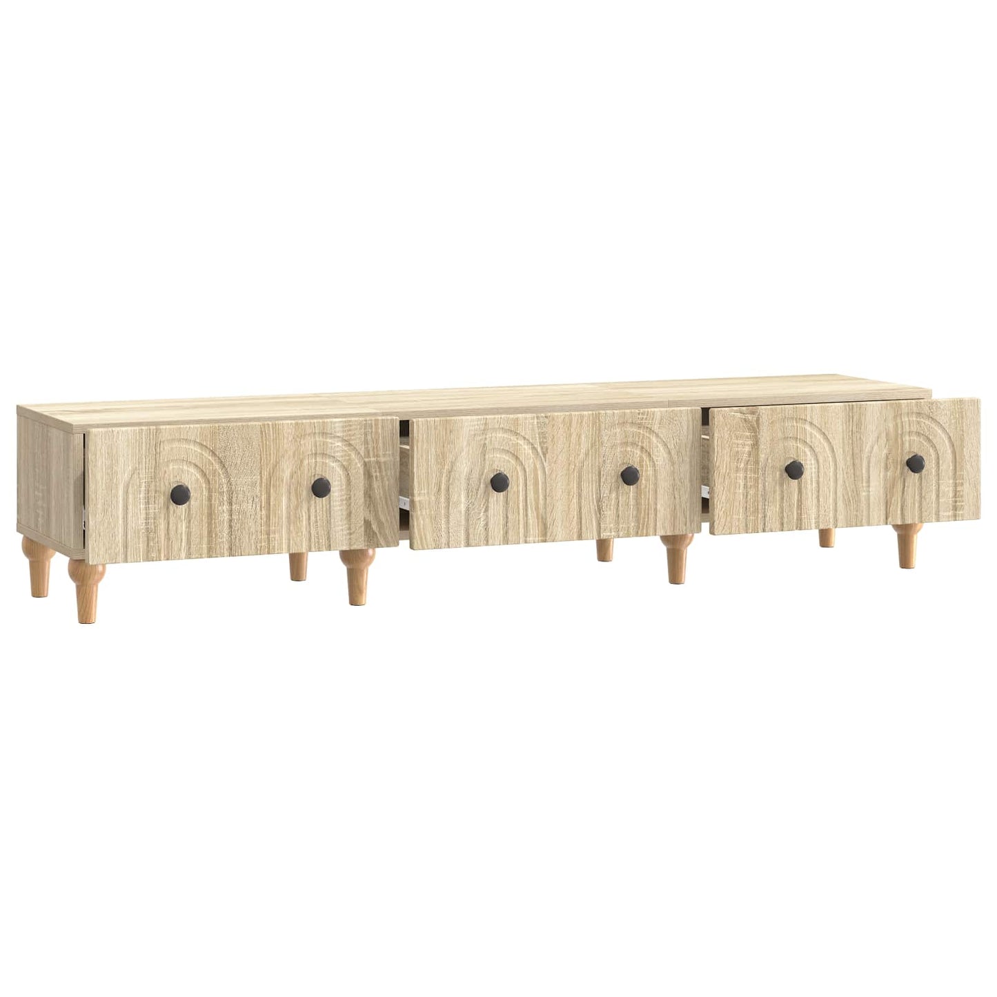 TV Cabinet Sonoma Oak 147 x 34.5 x 30 cm Engineered Wood