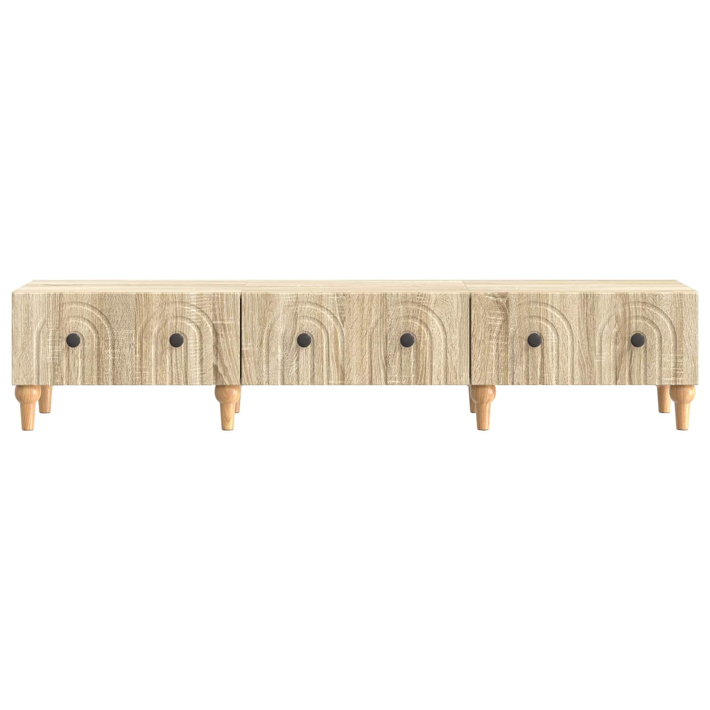 TV Cabinet Sonoma Oak 147 x 34.5 x 30 cm Engineered Wood