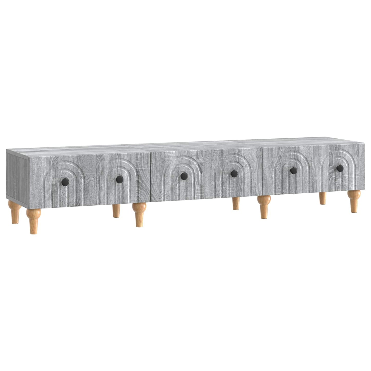 TV Cabinet Grey Sonoma 147 x 34.5 x 30 cm Engineered Wood
