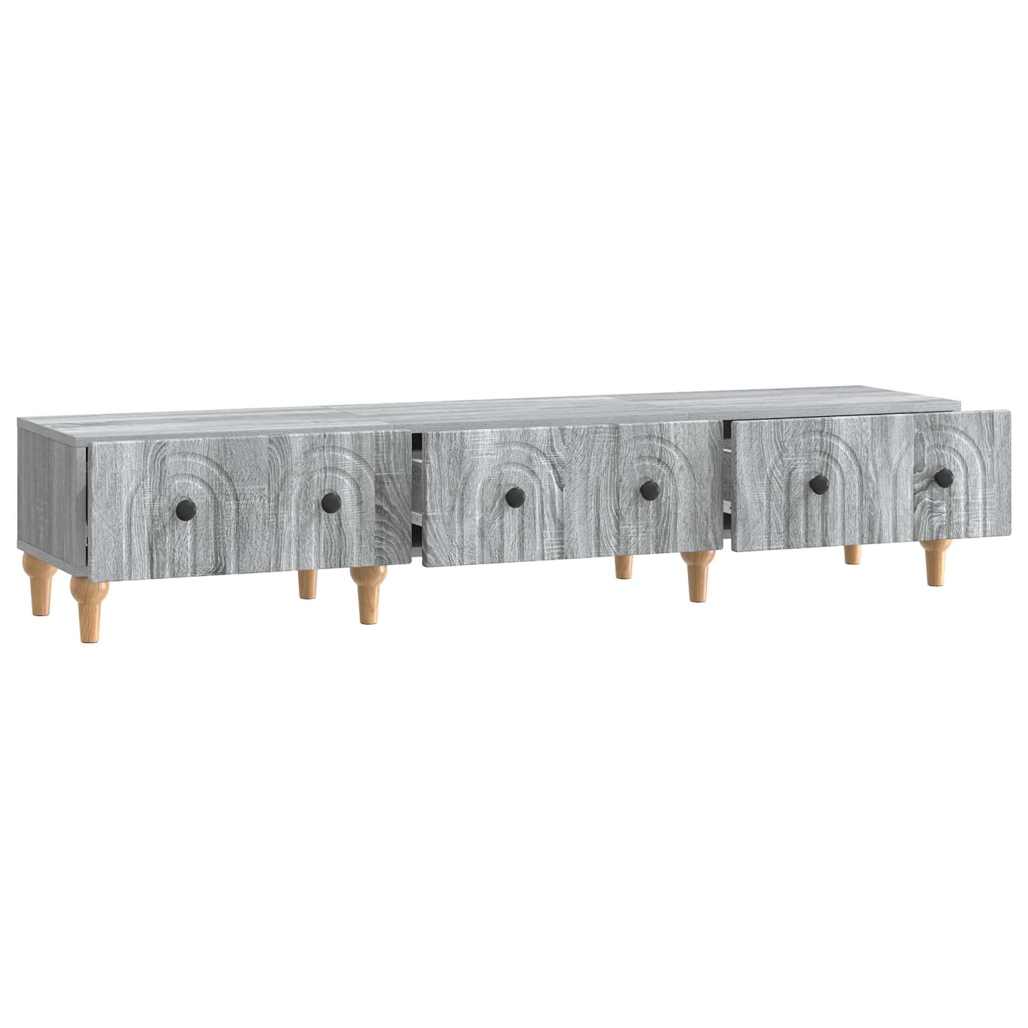 TV Cabinet Grey Sonoma 147 x 34.5 x 30 cm Engineered Wood