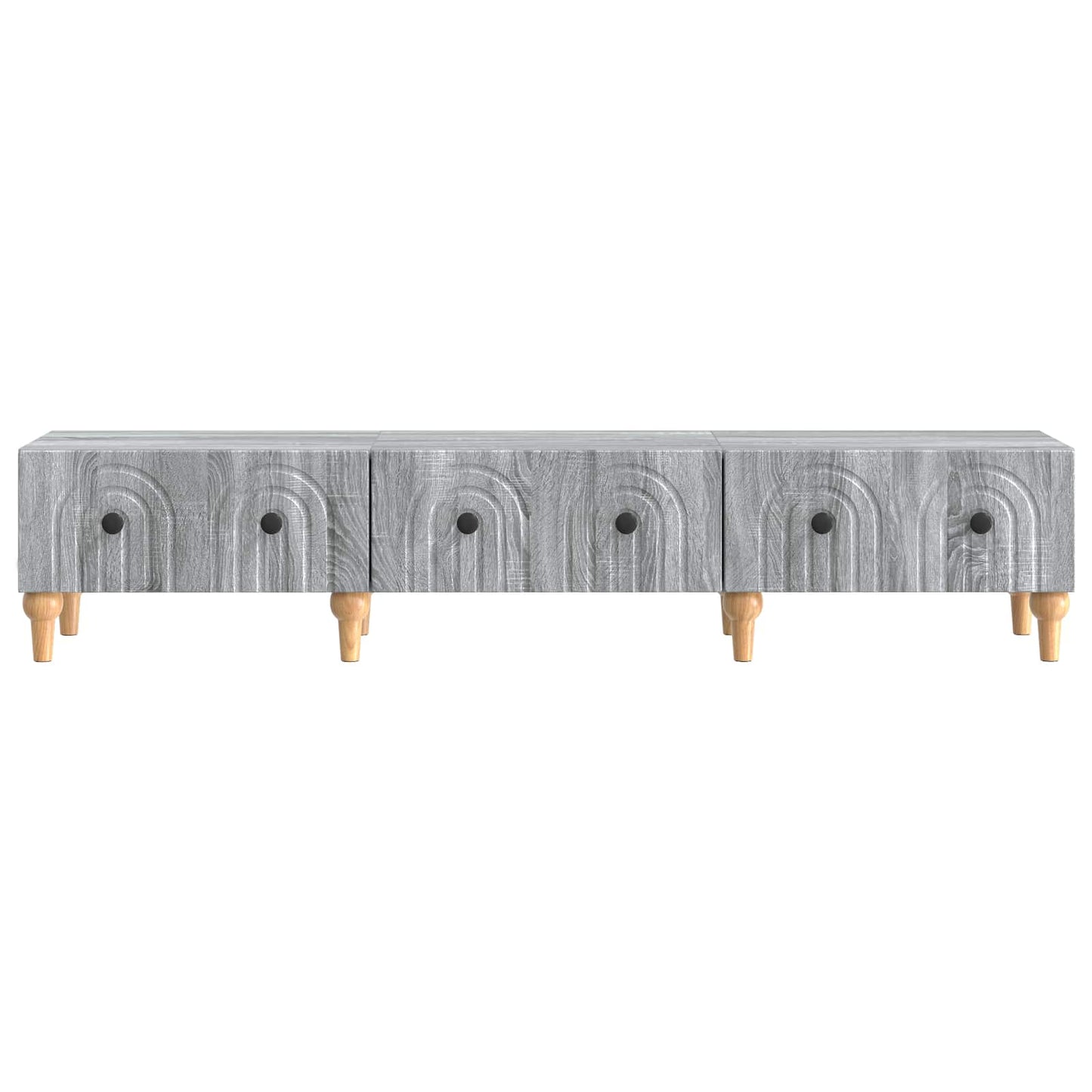 TV Cabinet Grey Sonoma 147 x 34.5 x 30 cm Engineered Wood