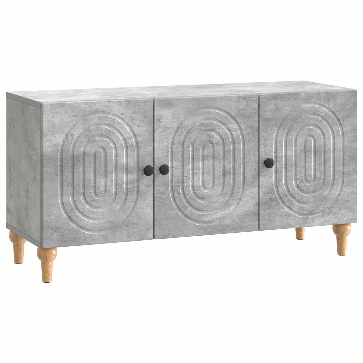 TV Cabinet Concrete Grey 99 x 34.5 x 50 cm Engineered Wood