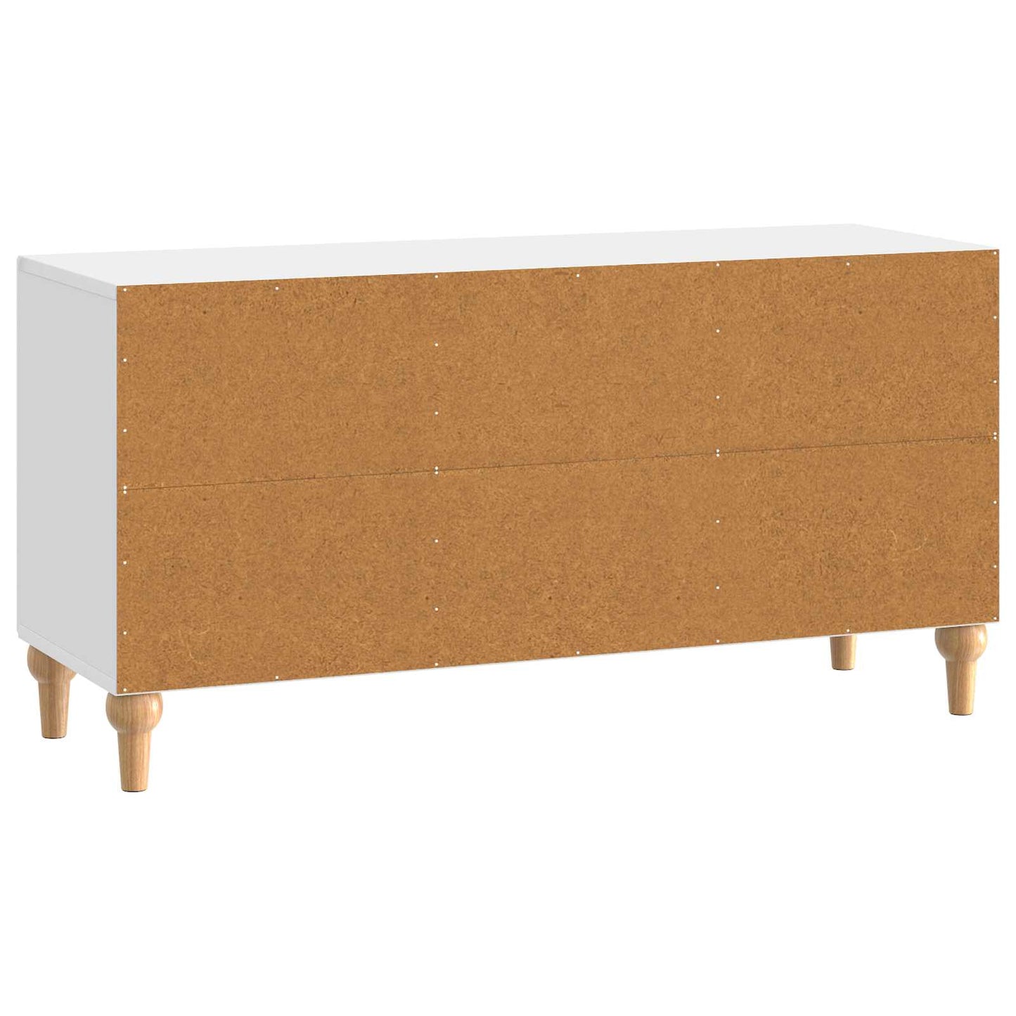 TV Cabinet High Gloss White 99 x 34.5 x 50 cm Engineered Wood