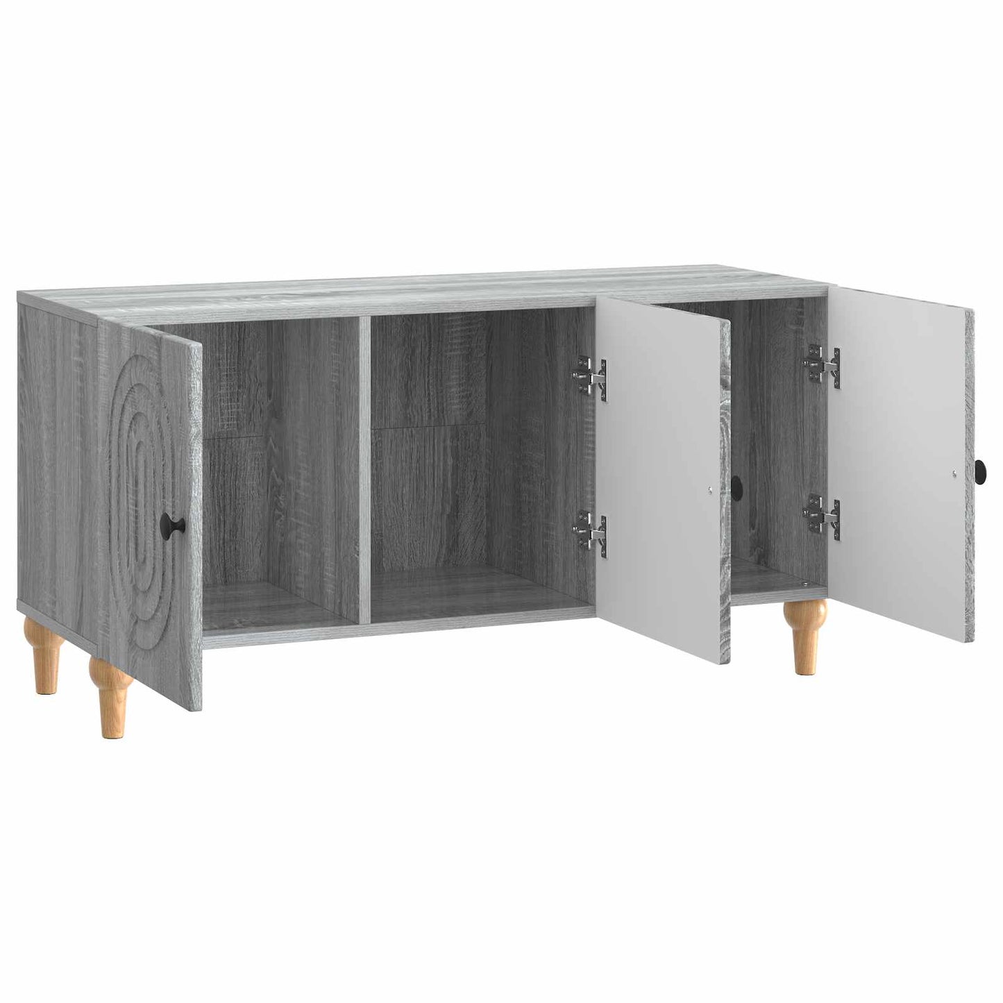 TV Cabinet 99 x 34.5 x 50 cm Grey Sonoma Engineered Wood