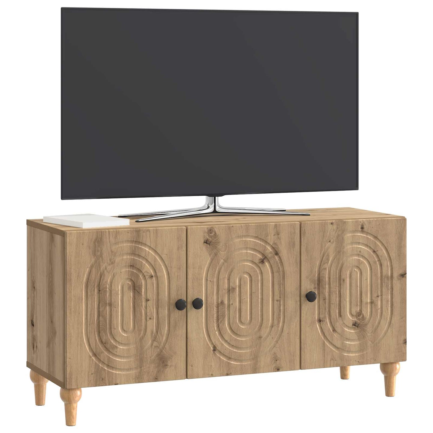 TV Cabinet Artisan Oak 99 x 34.5 x 50 cm Engineered Wood