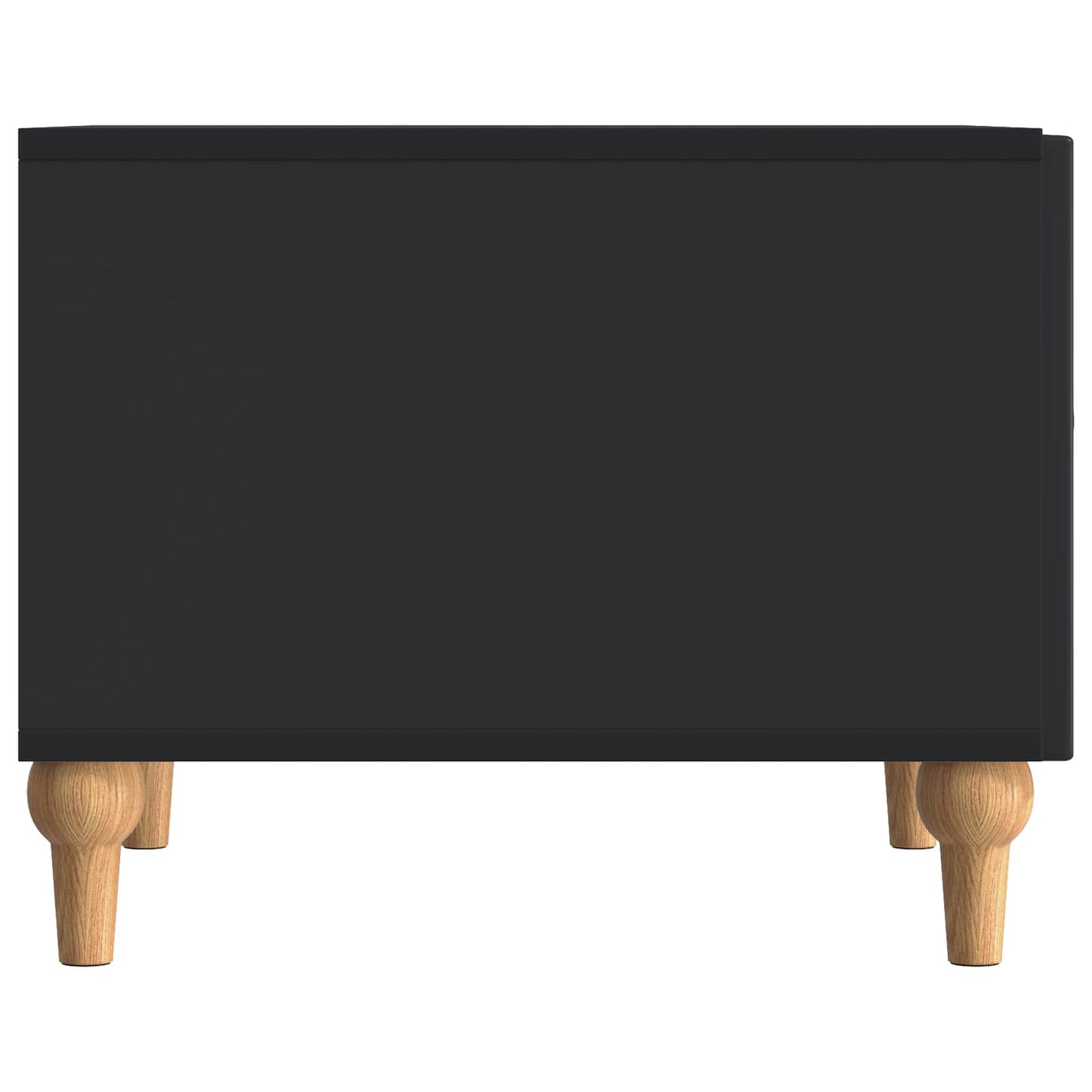 Coffee Table with Drawer Black 49 x 50 x 40 cm Engineered Wood