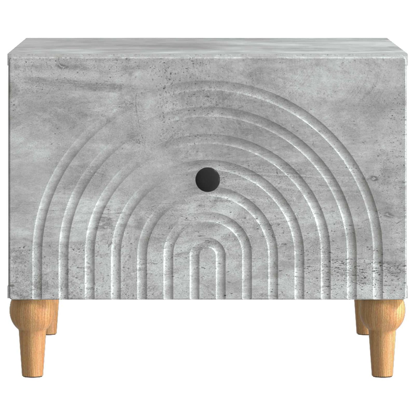 Coffee Table Concrete Grey 49 x 50 x 40 cm Engineered Wood