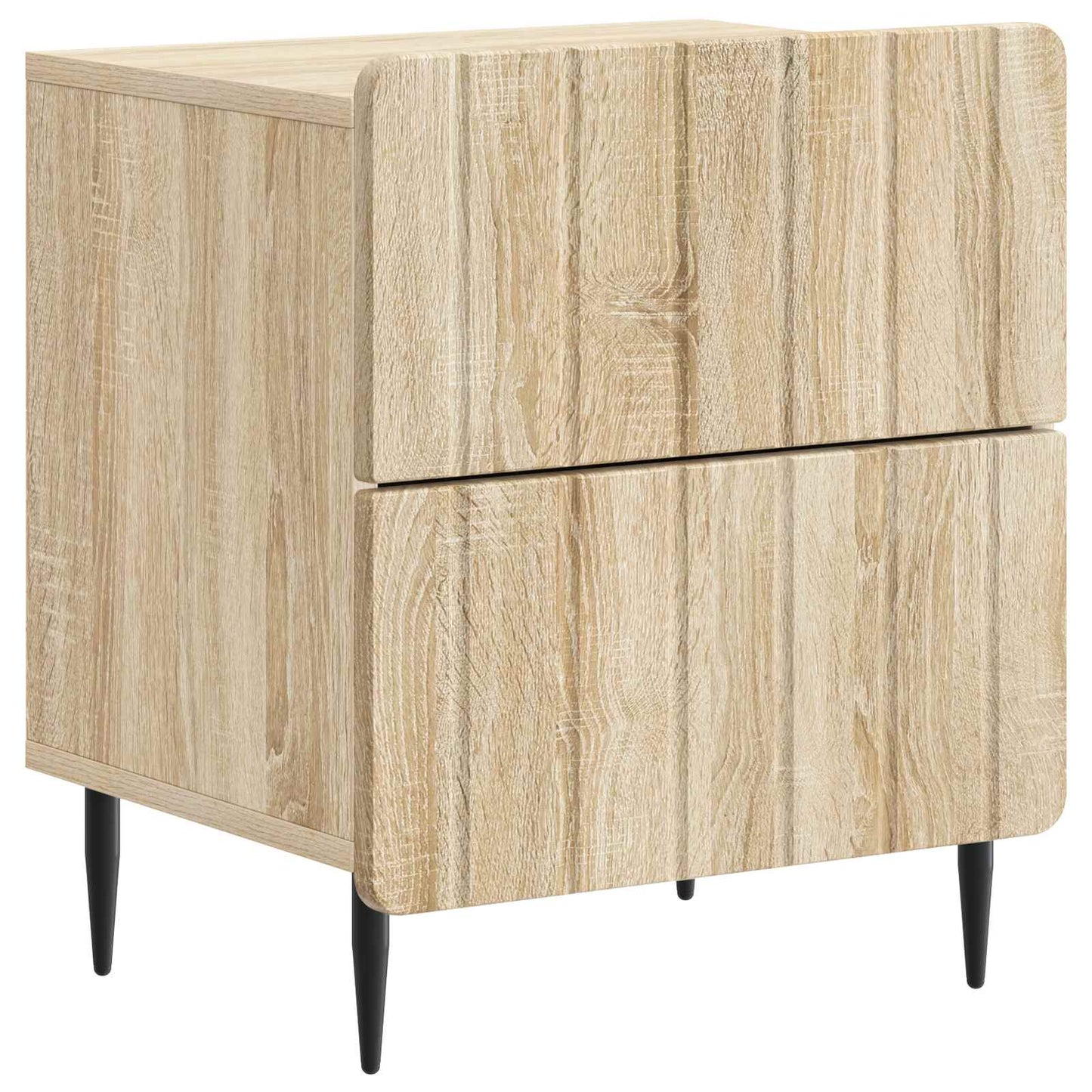 Bedside Cabinet Sonoma Oak 43 x 34.5 x 49.5 cm Engineered Wood
