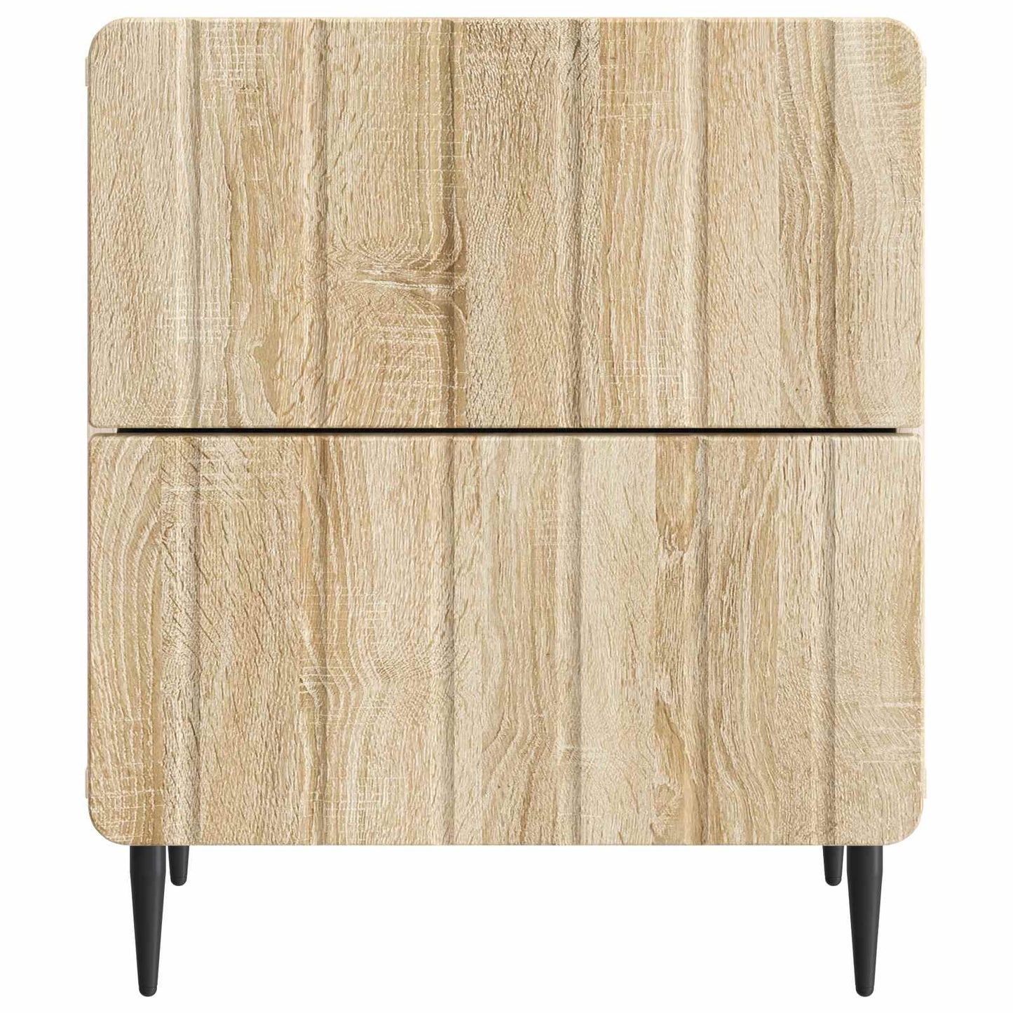Bedside Cabinet 2 pcs Sonoma Oak 43 x 34.5 x 49.5 cm