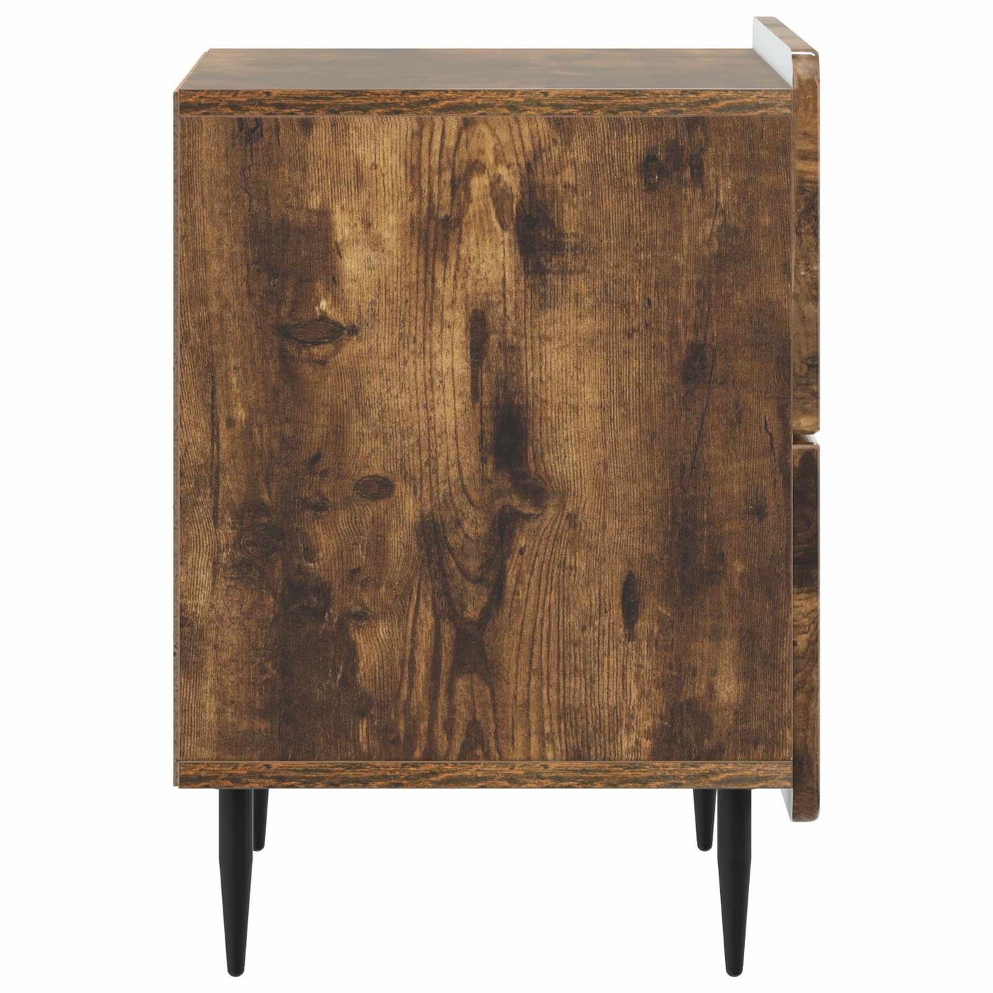 Bedside Cabinet Smoked Oak 43 x 34.5 x 49.5 cm Engineered Wood