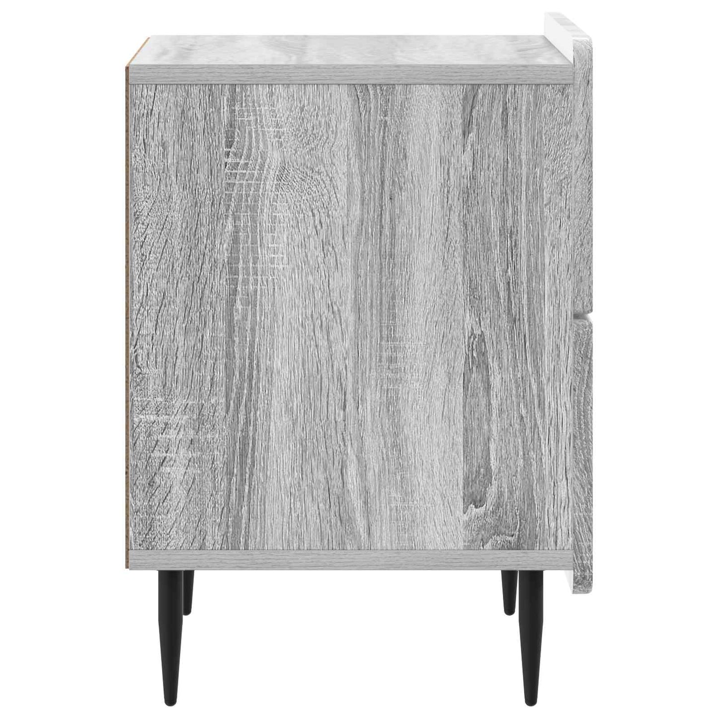 Bedside Cabinet Grey Sonoma 43 x 34.5 x 49.5 cm Engineered Wood