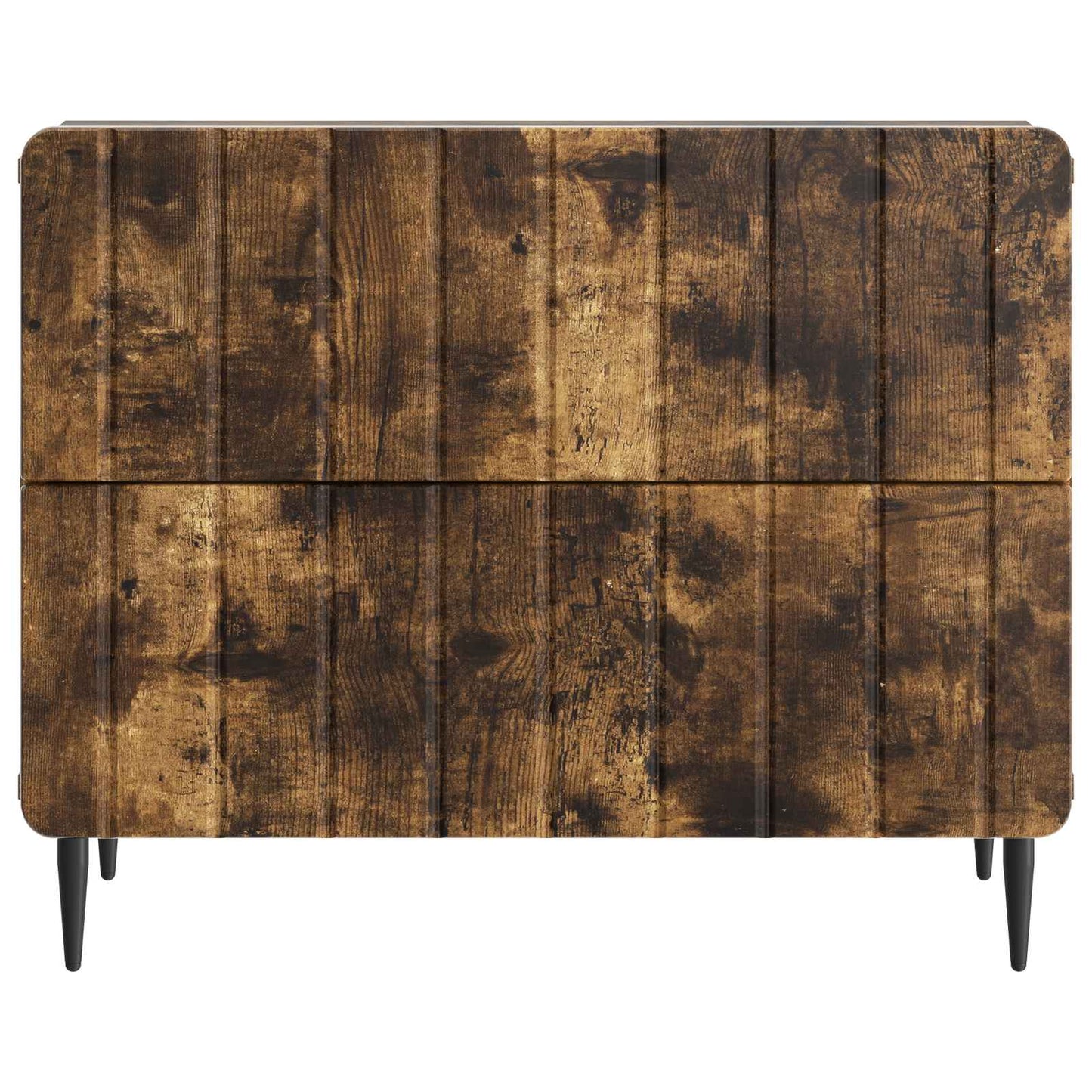Bedside Cabinet Smoked Oak 62 x 34.5 x 49.5 cm Engineered Wood