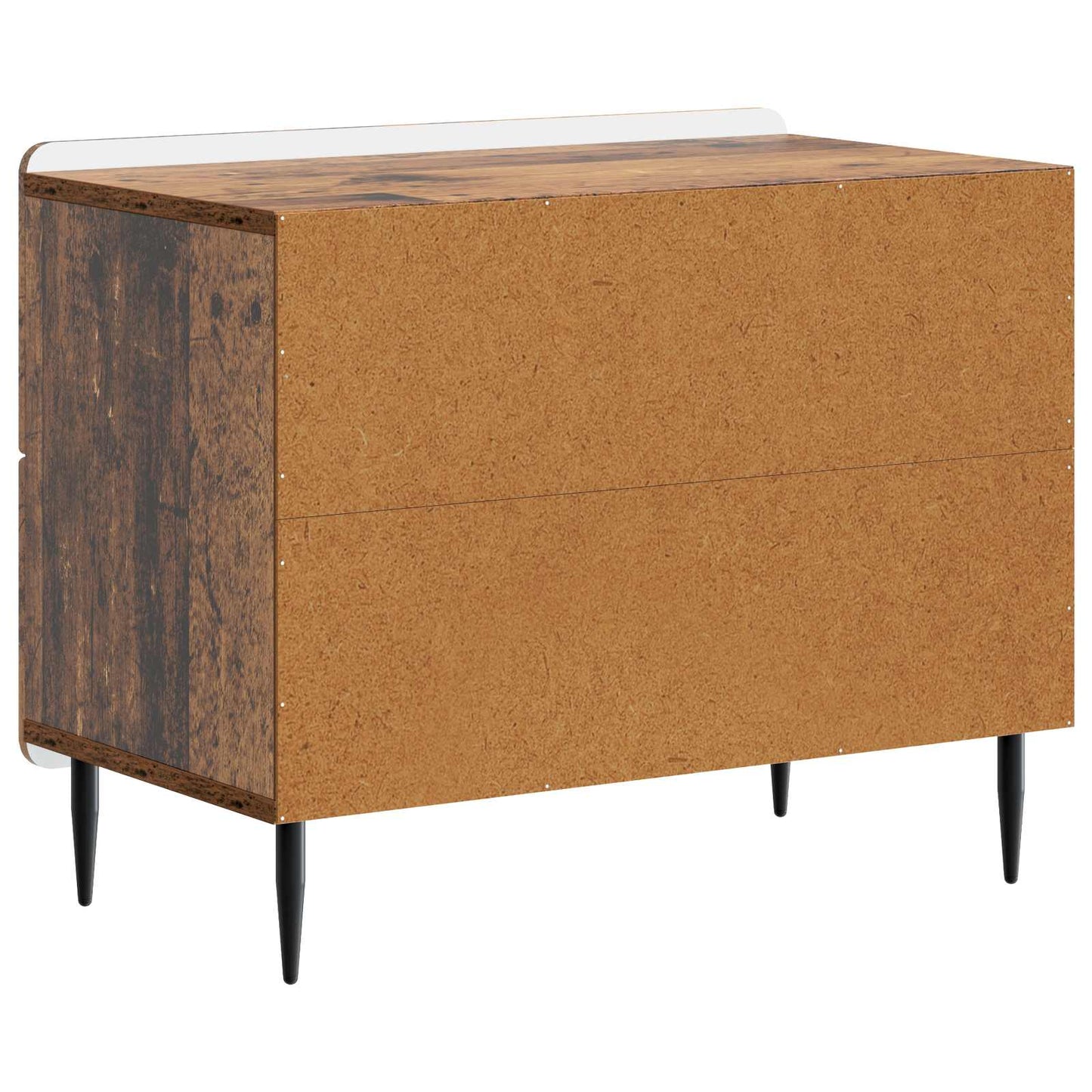 Bedside Cabinet Old Wood 62 x 34.5 x 49.5 cm Engineered Wood