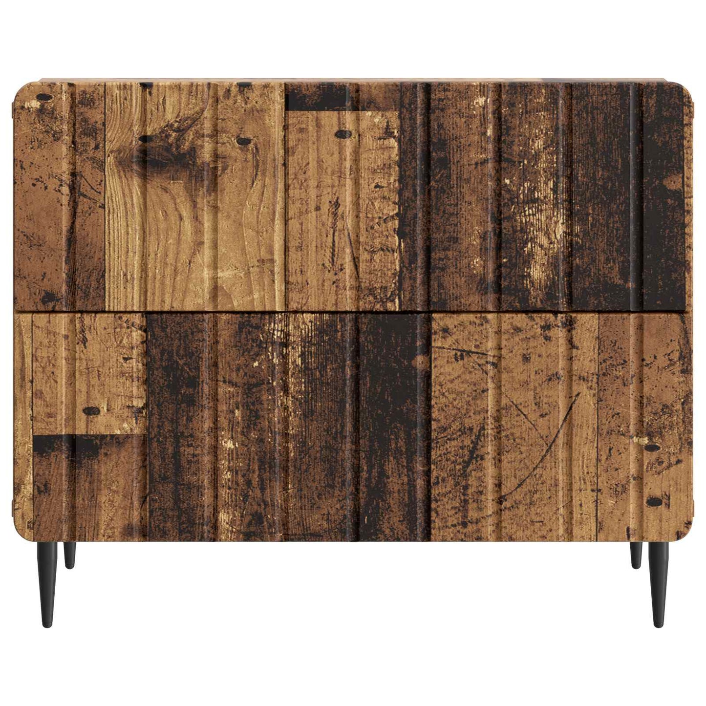 Bedside Cabinet Old Wood 62 x 34.5 x 49.5 cm Engineered Wood