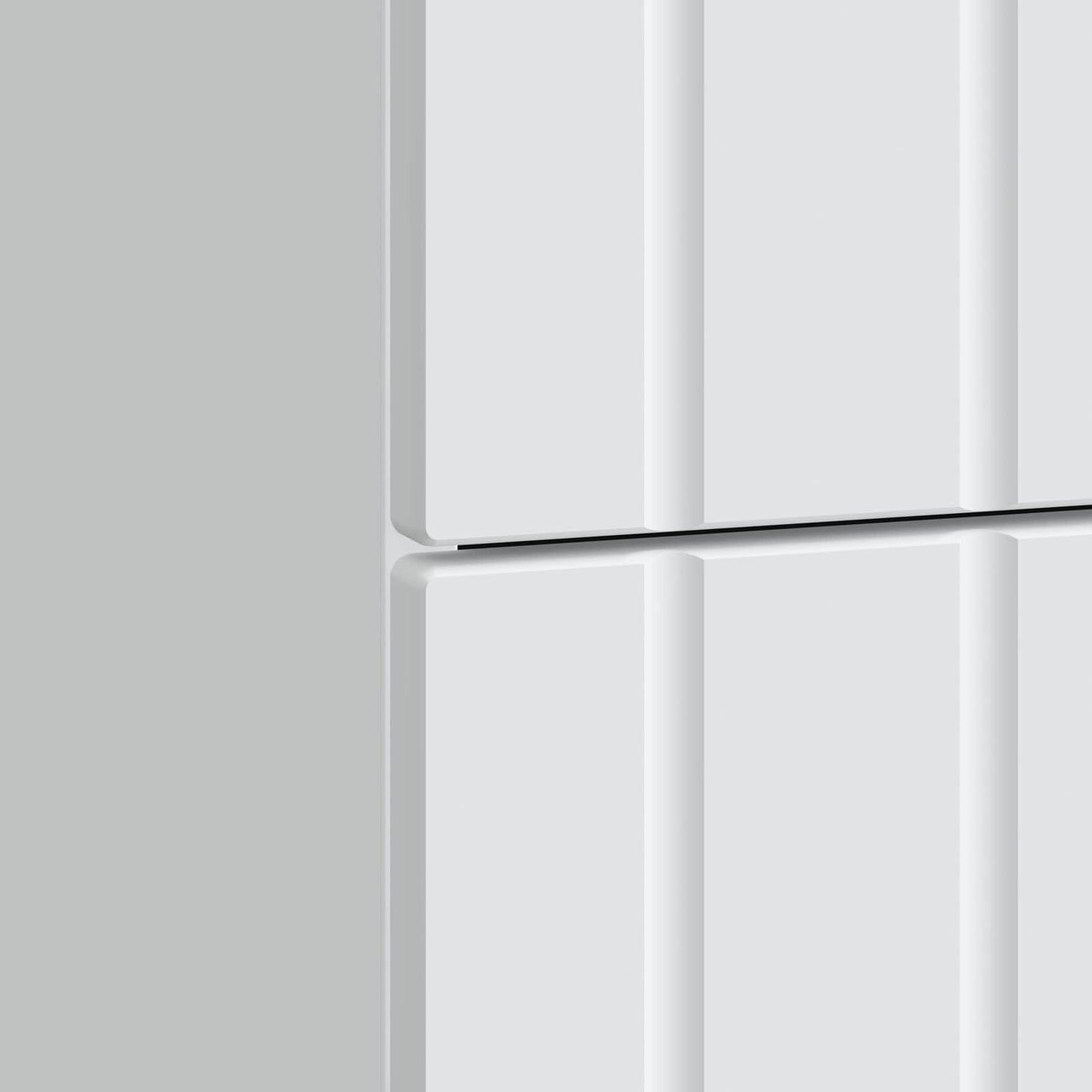 Bedside Cabinet White 43x 41 x 68 cm Engineered Wood