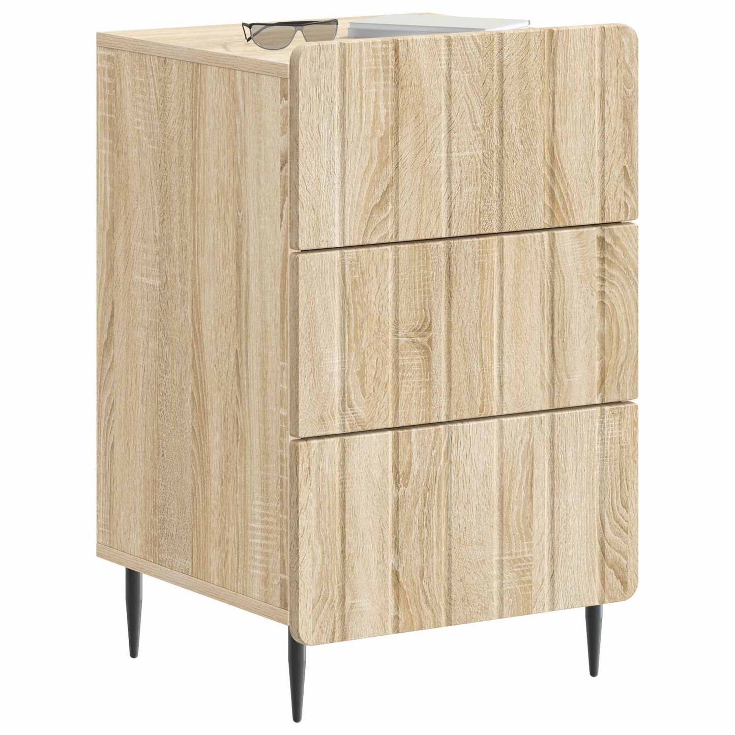 Bedside Cabinet Sonoma Oak 43x 41 x 68 cm Engineered Wood