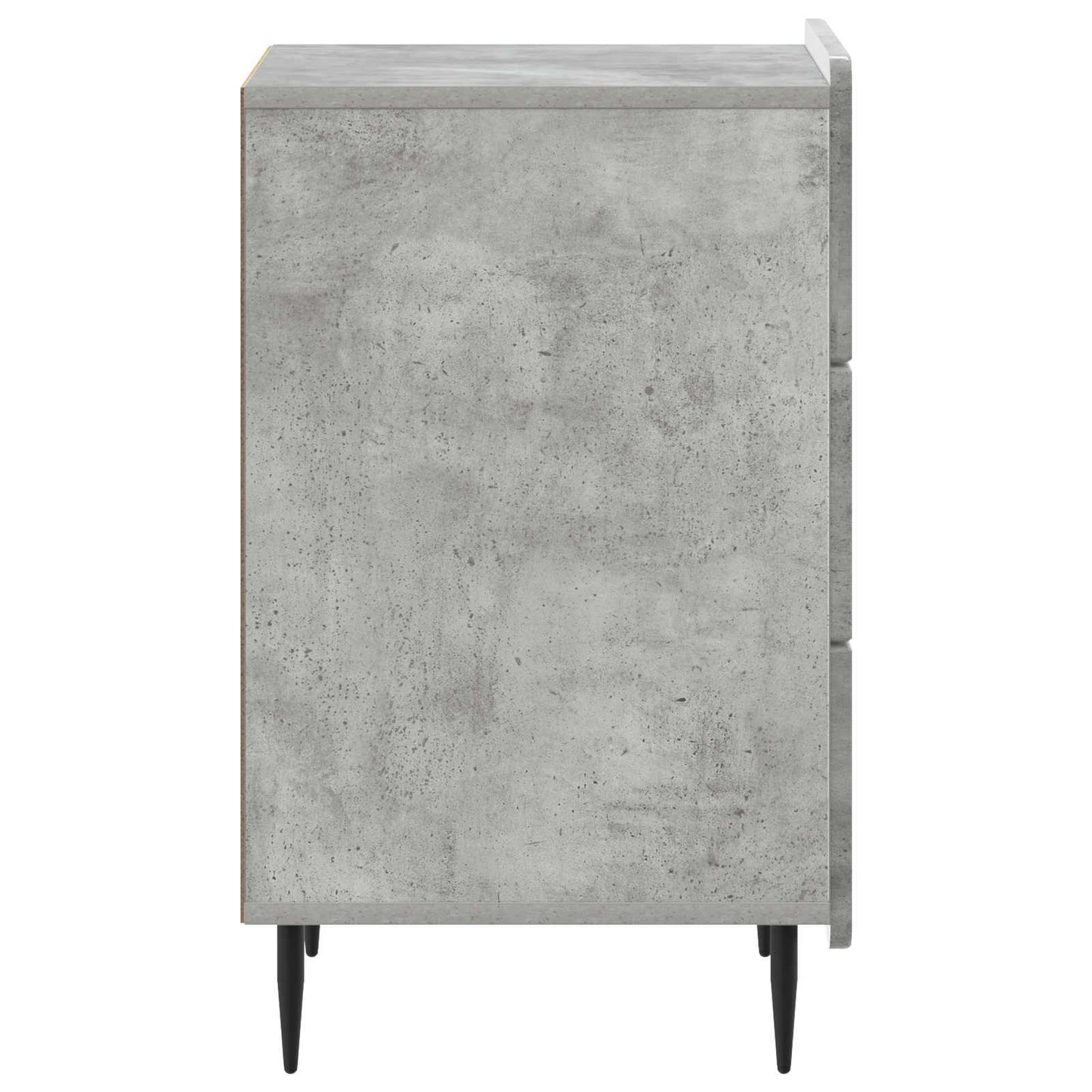 Bedside Cabinet Concrete Grey 43x 41 x 68 cm Engineered Wood