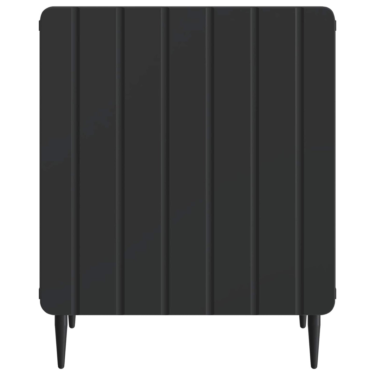 Bedside Cabinet 2 pcs Black 43 x 34.5 x 52 cm Engineered Wood