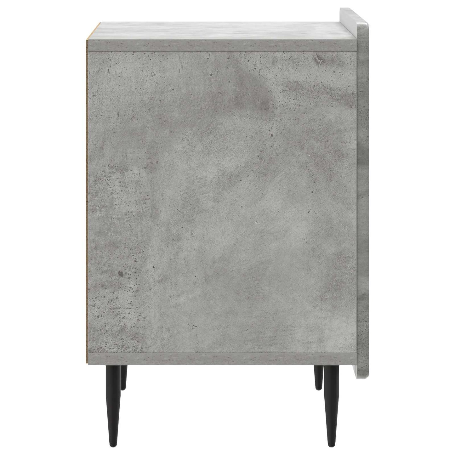 Bedside Cabinet Concrete Grey 43 x 34.5 x 52 cm Engineered Wood