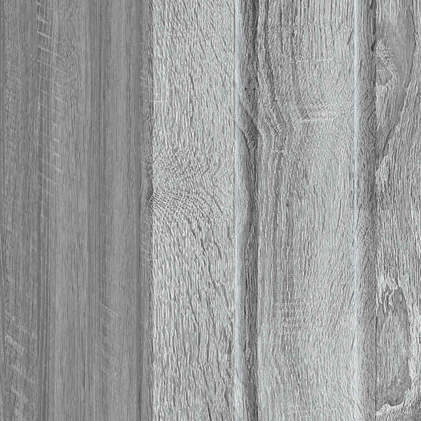 Bedside Cabinet Grey Sonoma 43 x 34.5 x 52 cm Engineered Wood