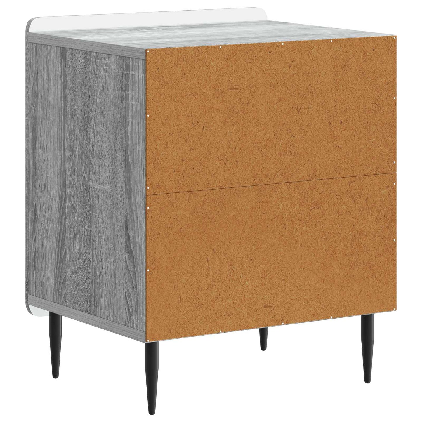 Bedside Cabinet Grey Sonoma 43 x 34.5 x 52 cm Engineered Wood