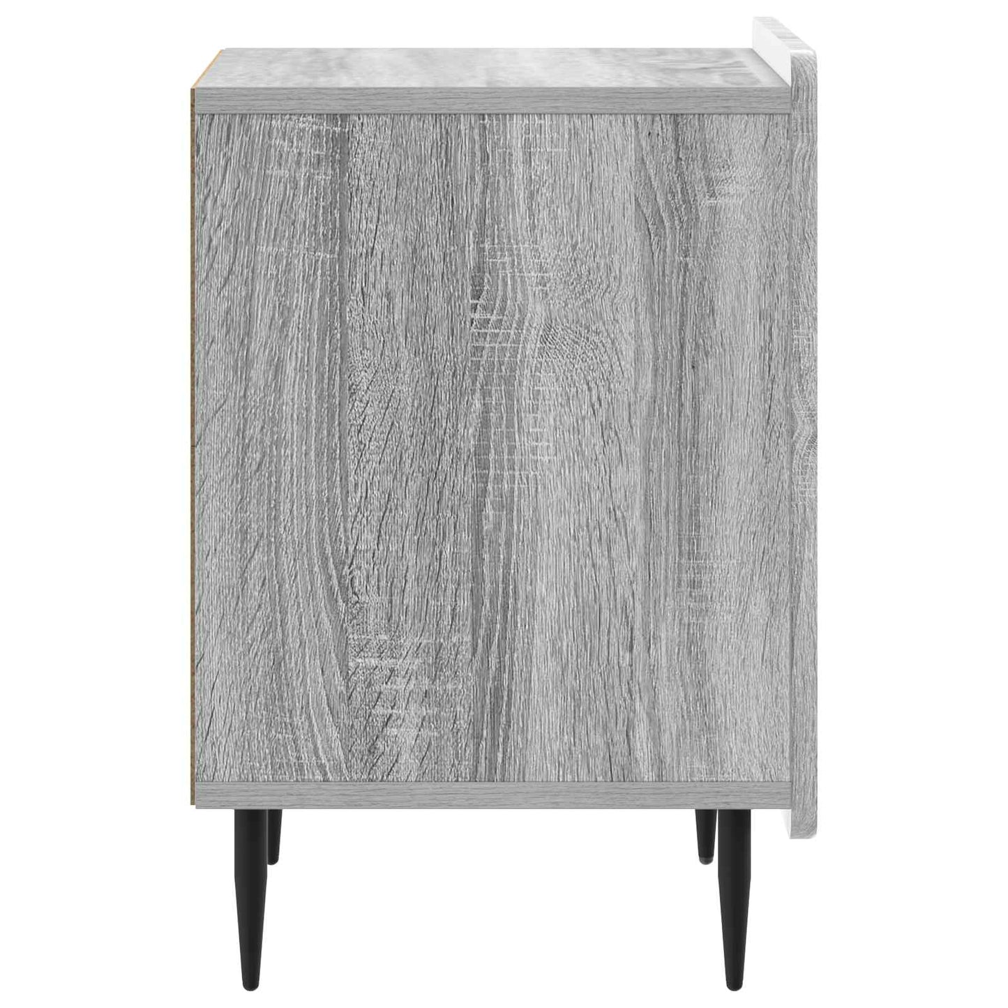 Bedside Cabinet Grey Sonoma 43 x 34.5 x 52 cm Engineered Wood