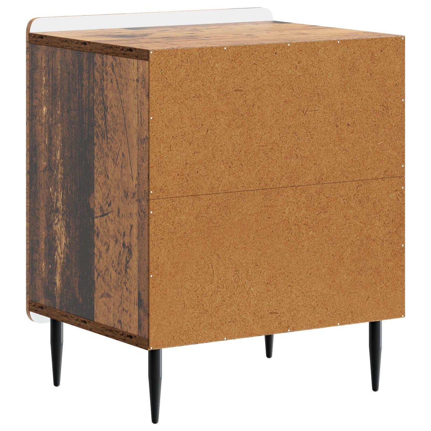Bedside Cabinet 2 pcs Old Wood 43 x 34.5 x 52 cm