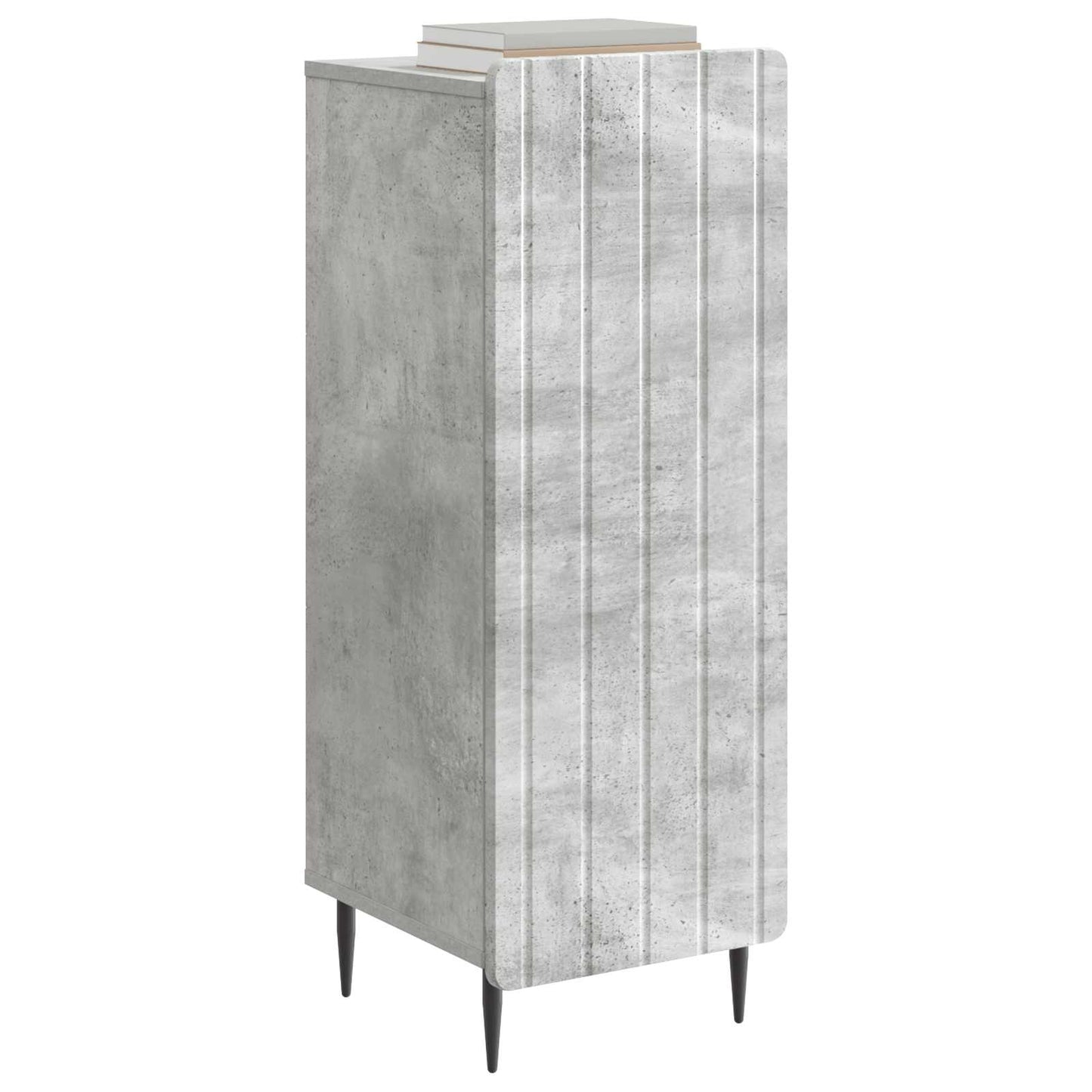 Sideboard Concrete Grey 34.5 x 33 x 92 cm Engineered Wood