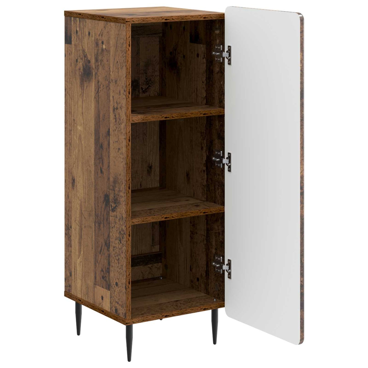 Sideboard Old Wood 34.5 x 33 x 92 cm Engineered Wood