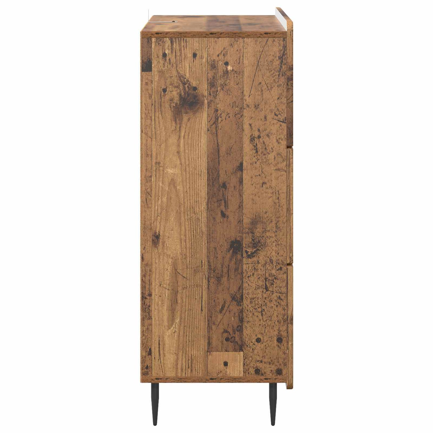 Drawer Cabinet Old Wood 66 x 34.5 x 92 cm Engineered Wood