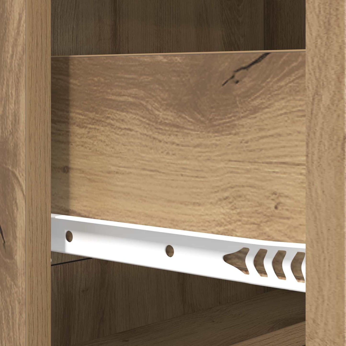 Drawer Cabinet Artisan Oak 66 x 34.5 x 92 cm Engineered Wood