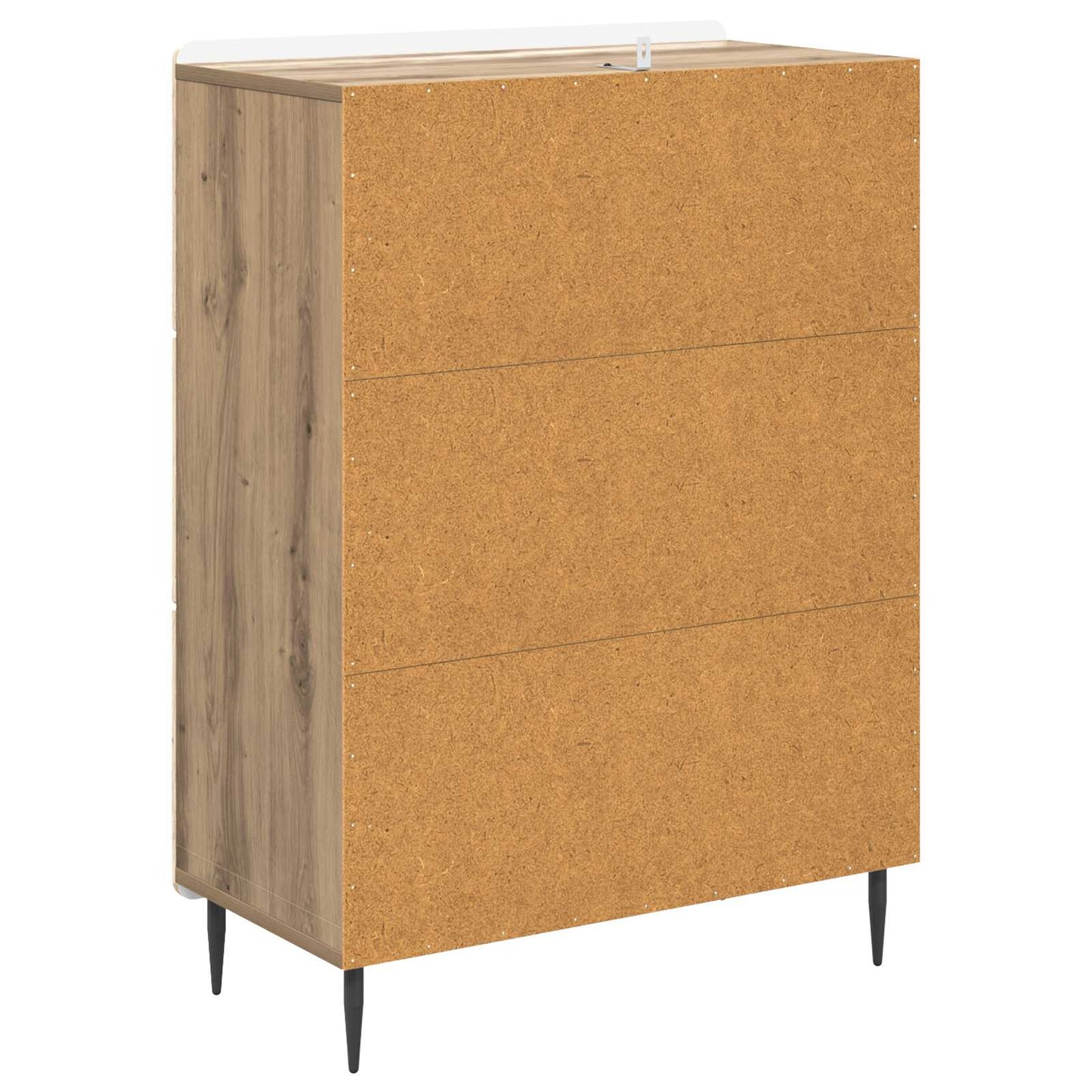 Drawer Cabinet Artisan Oak 66 x 34.5 x 92 cm Engineered Wood