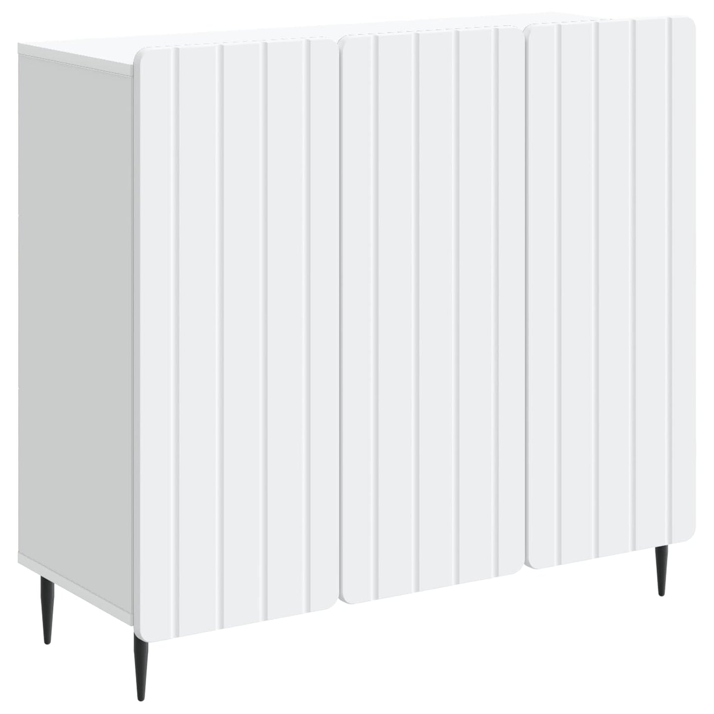 Sideboard White 89 x 34.5 x 82 cm Engineered Wood