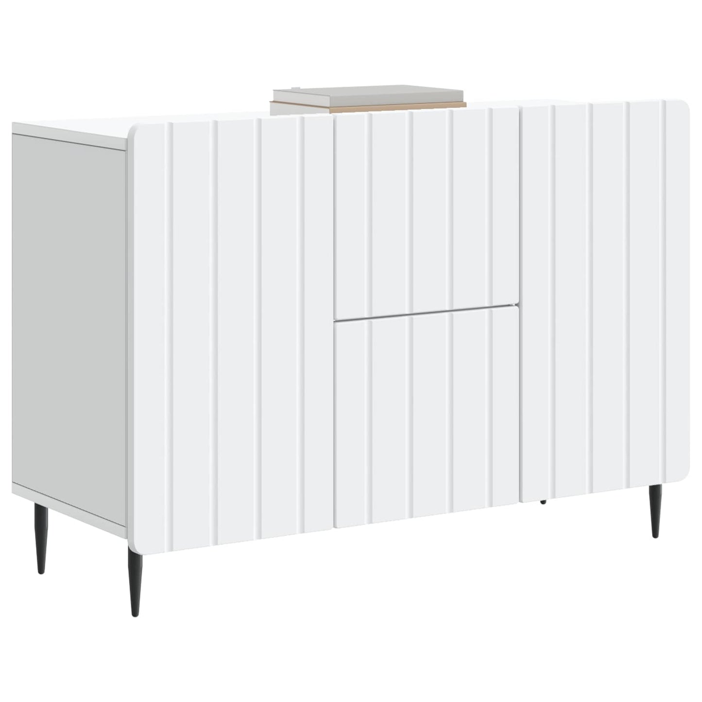 Sideboard White 89 x 34.5 x 62 cm Engineered Wood